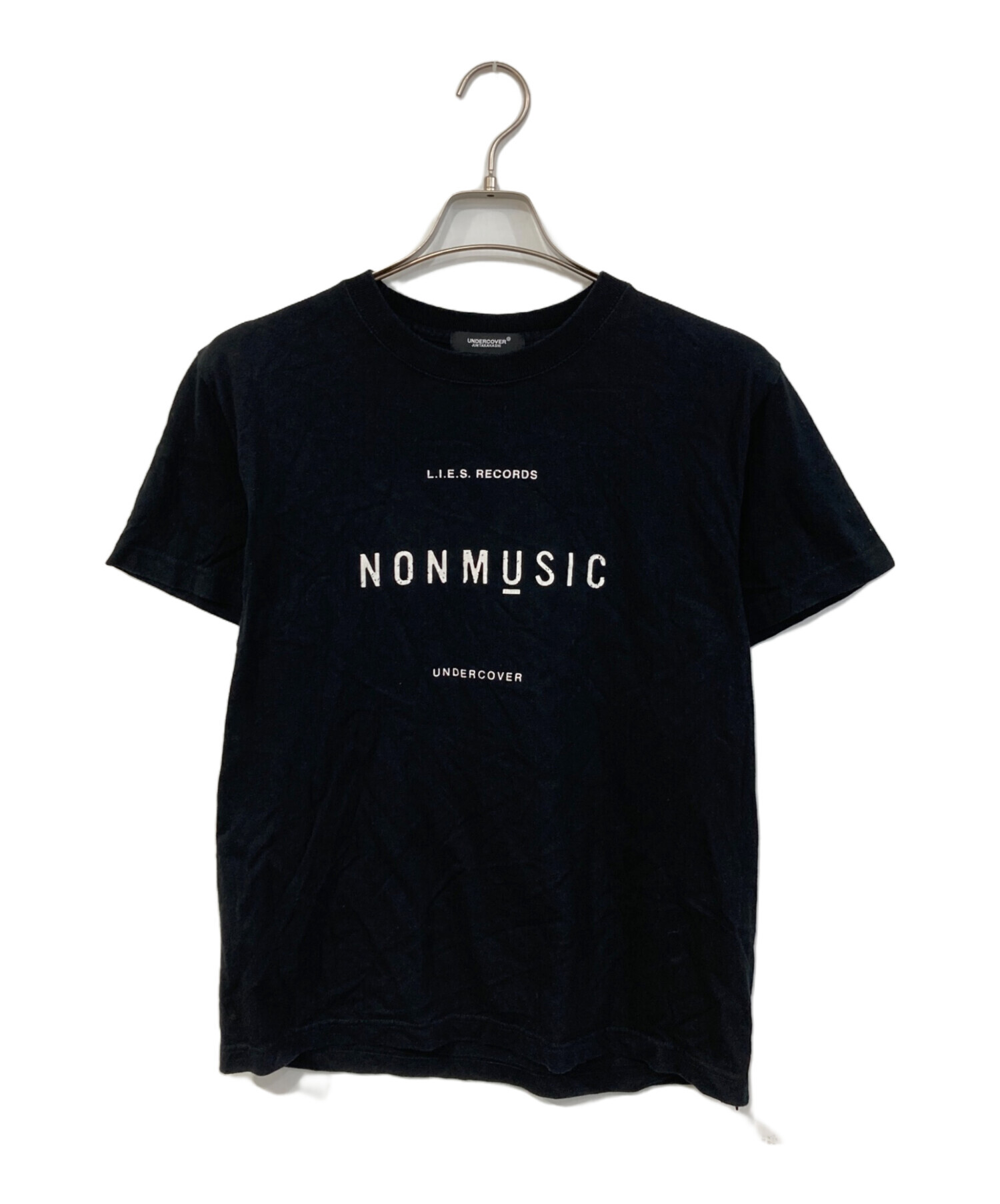UNDER COVER アンダーカバー Tシャツ・カットソー M 黒 【古着】【中古】【送料無料】 UNDERCOVER - UNDER COVER アンダーカバー Tシャツ・カットソー M 黒