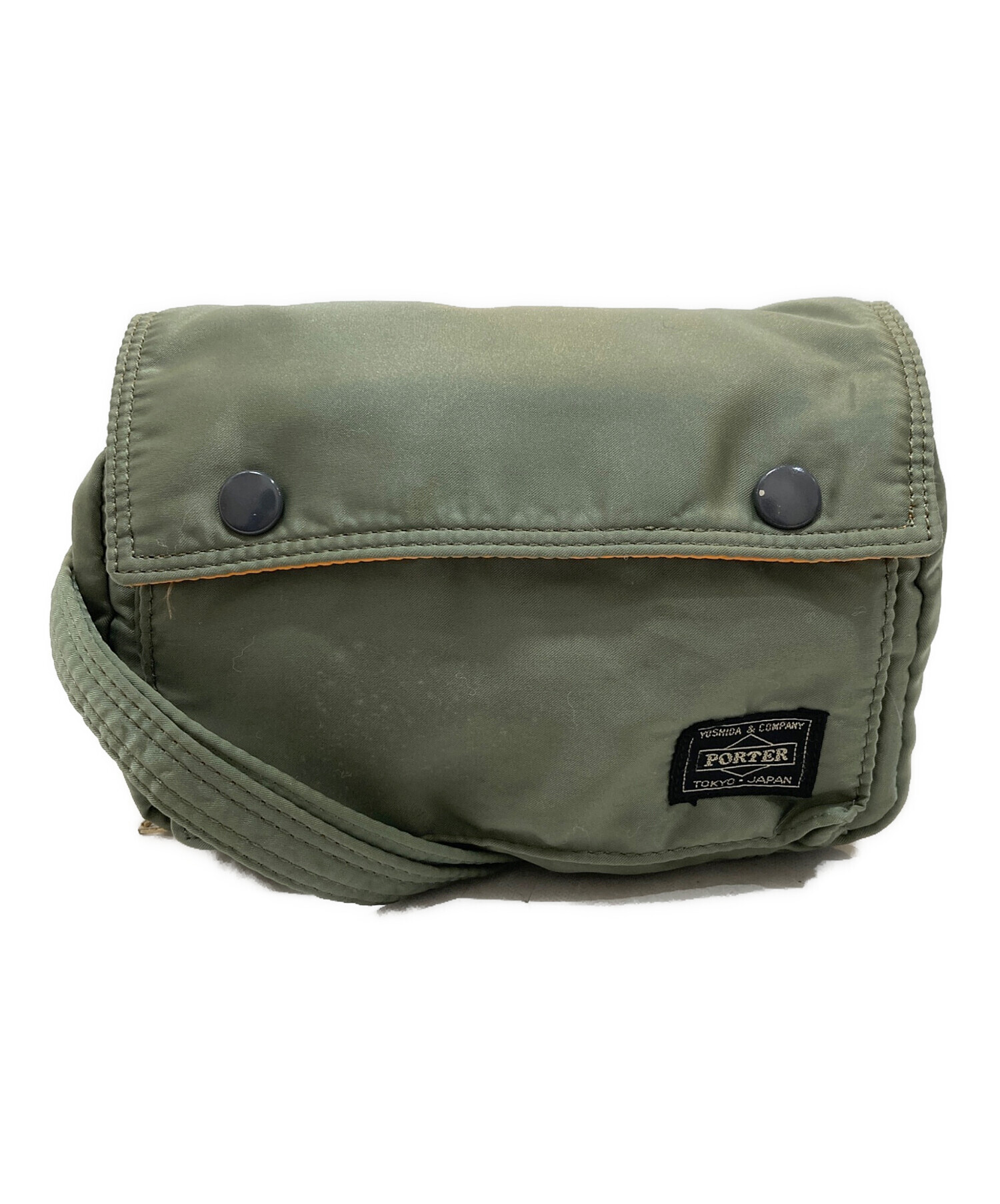 中古・古着通販】PORTER (ポーター) TANKER SHOULDER BAG オリーブ