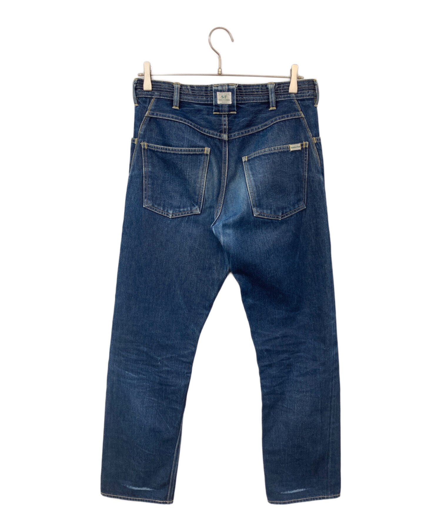 中古・古着通販】SASSAFRAS (ササフラス) デニムパンツ インディゴ 