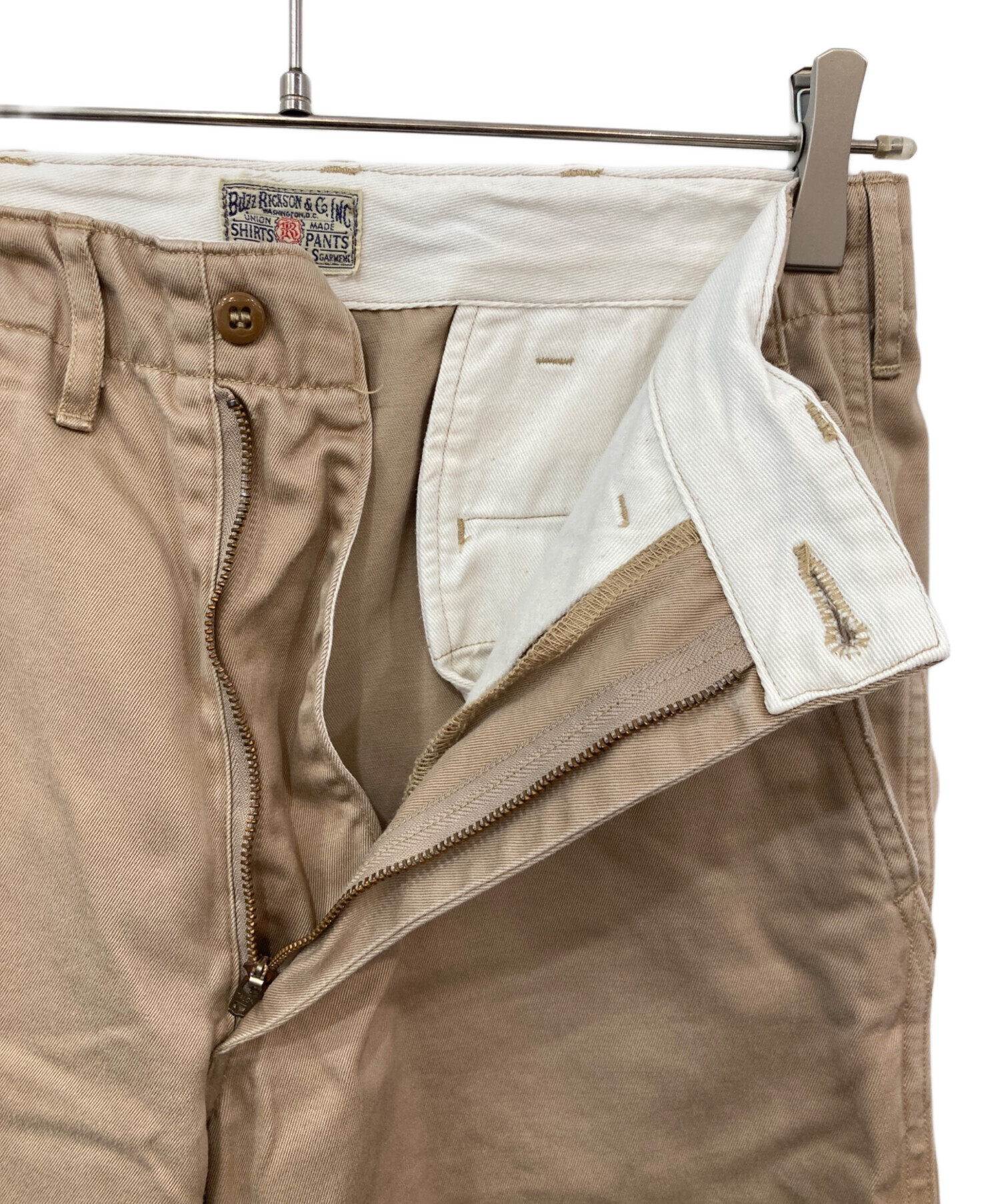 中古・古着通販】BUZZ RICKSON'S (バズリクソンズ) チノパン ベージュ