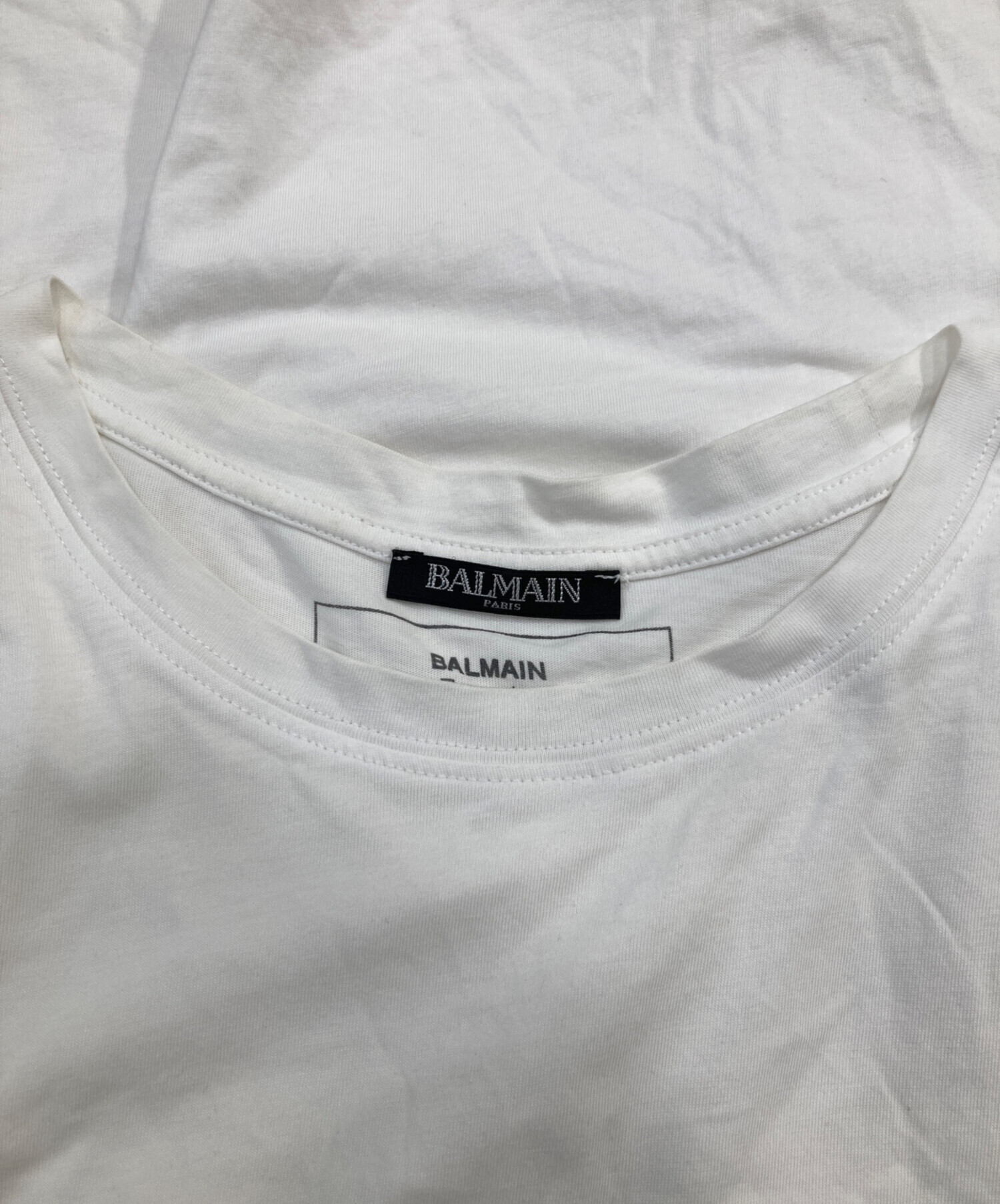 BALMAIN ホワイト Tシャツ 鷲プリント 2012 | ヤマダウェブコム