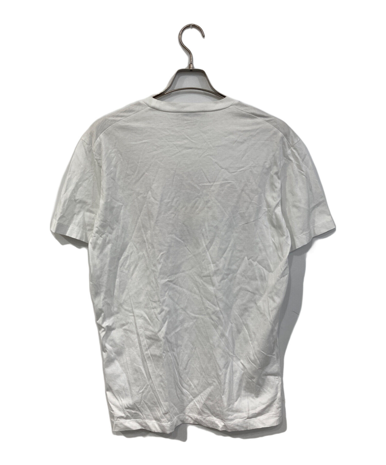 美品 23SS DSQUARED2 ディースクエアード ロゴプリント ショートスリーブ Tシャツ カットソー S80GC0052 S22507 M ホワイト レディース 古着 中古 USED 中古・古着通販】DSQUARED2 (ディースクエアード) プリントTシャツ