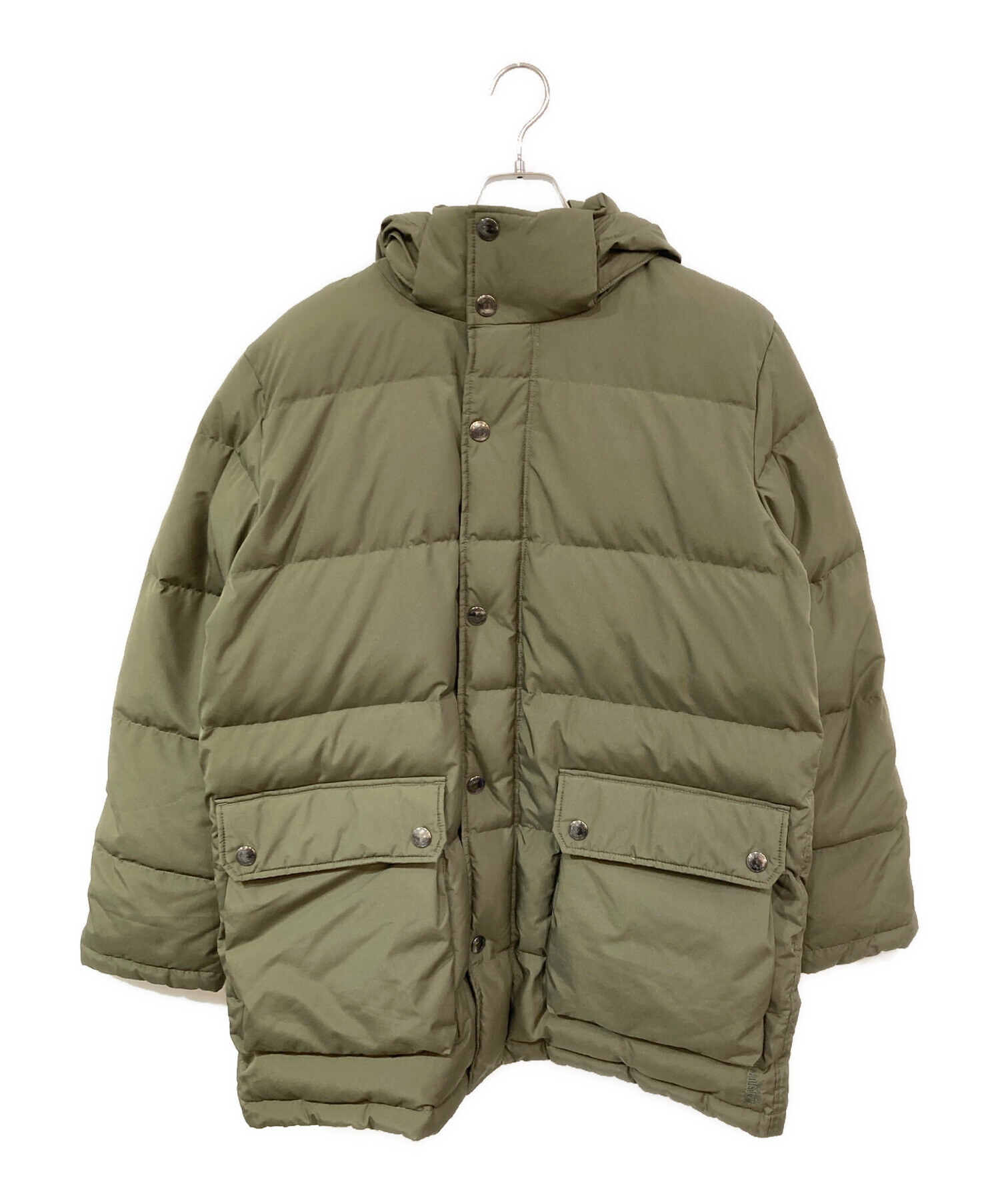 中古・古着通販】AIGLE (エーグル) ダウンコート オリーブ サイズ:L 