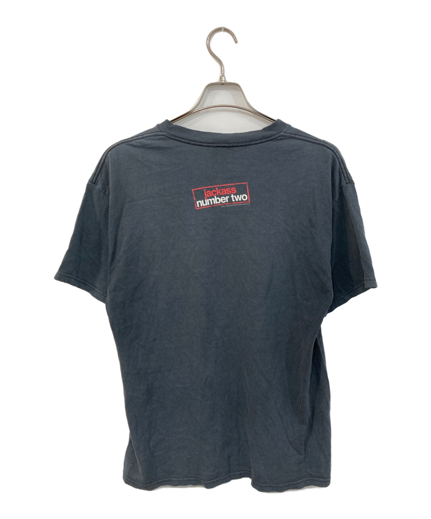 中古・古着通販】BALZOUT (バルズアウト) プリントTシャツ グレー 