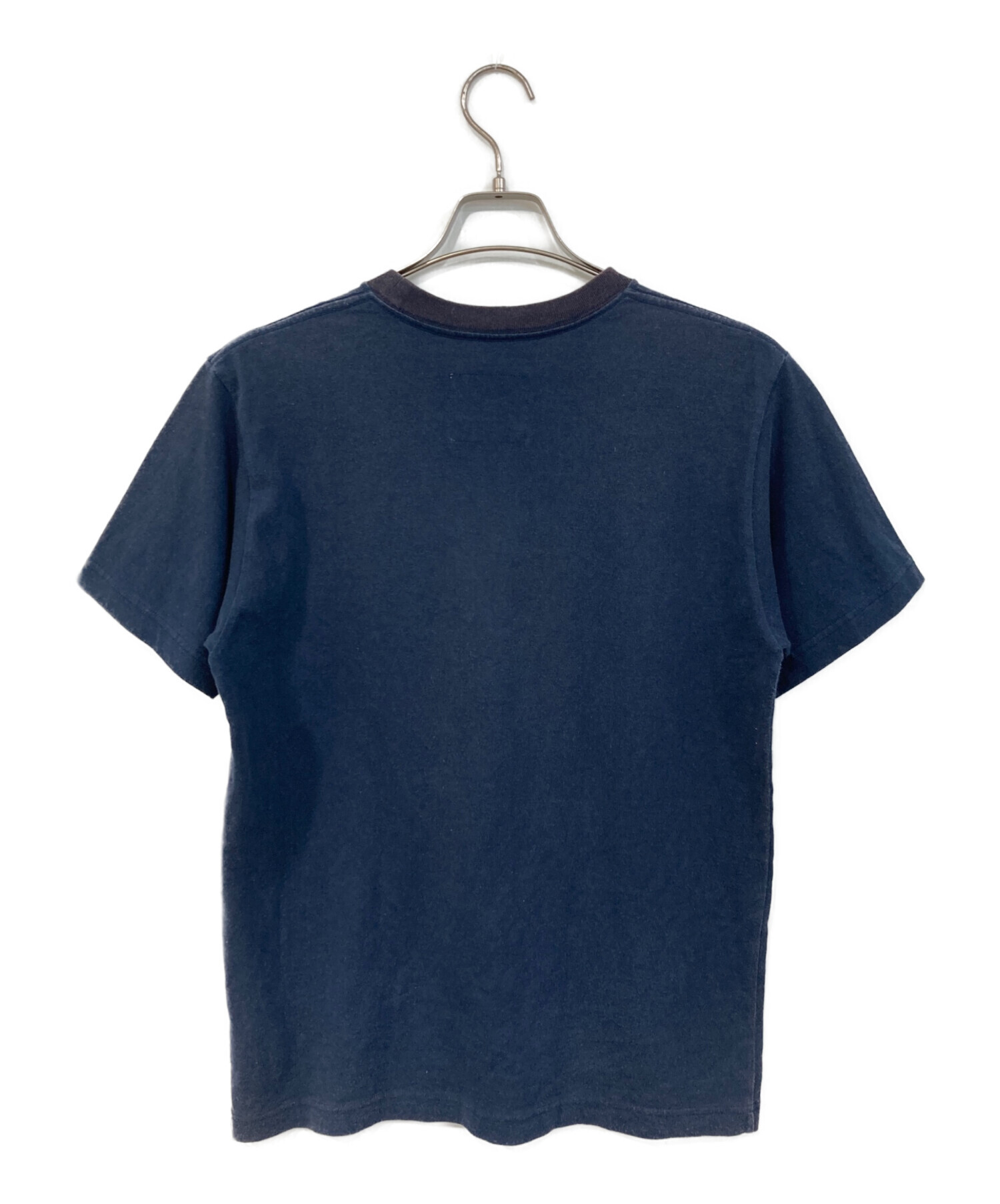 中古・古着通販】sacai (サカイ) プリントTシャツ ネイビー サイズ
