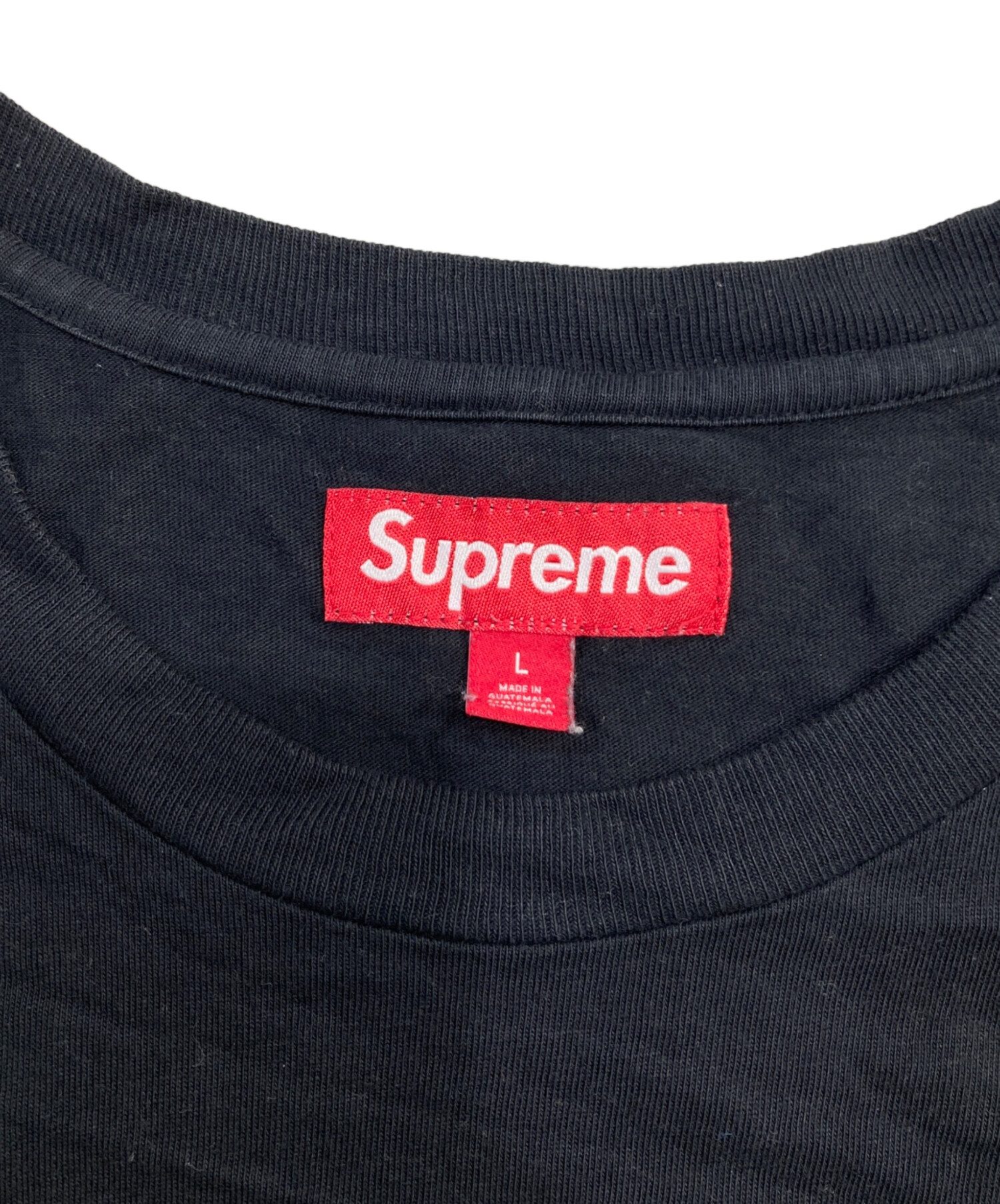 中古・古着通販】SUPREME (シュプリーム) WASHED TAG S/S TOP 