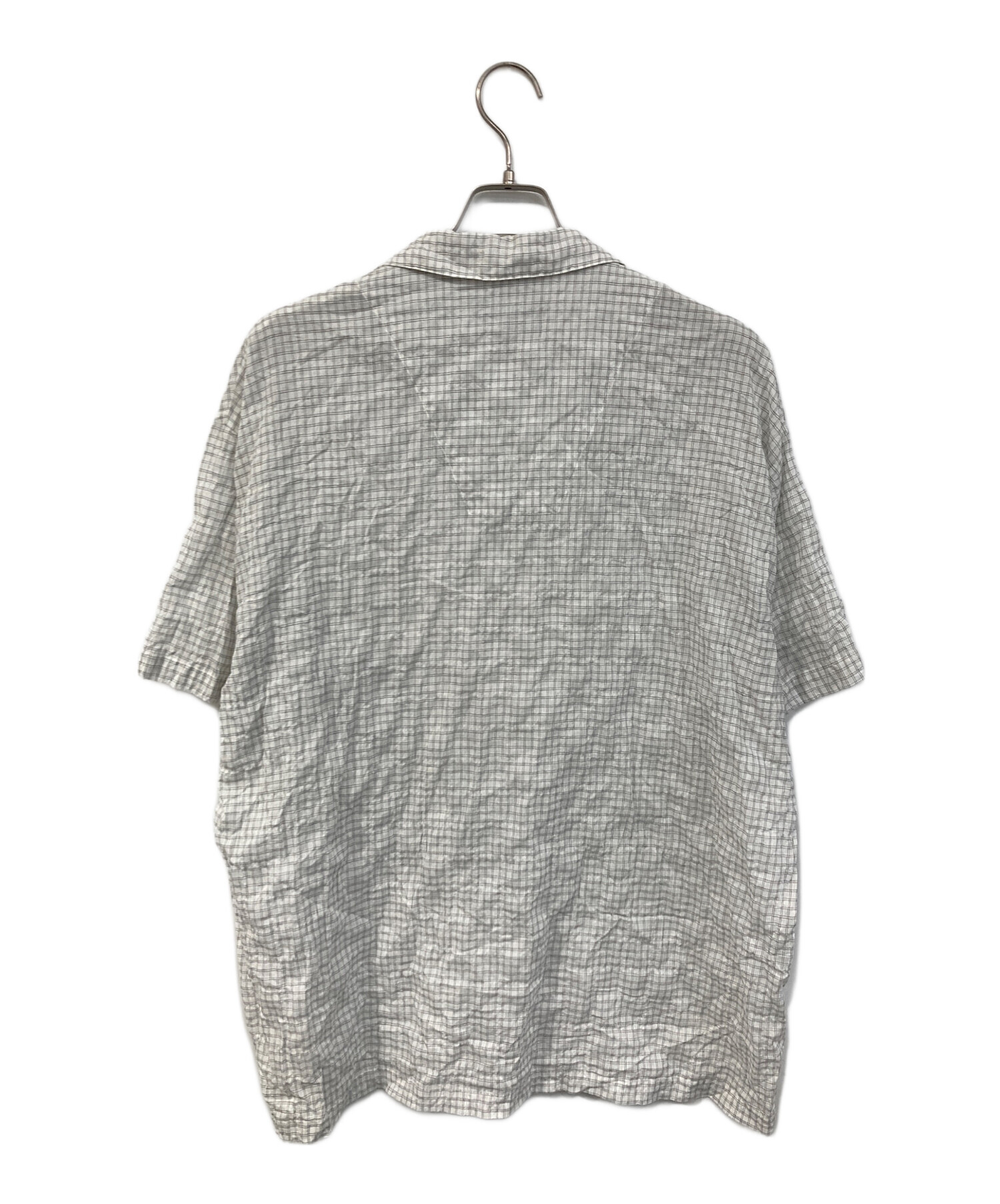 中古・古着通販】BoTT (ボット) Windowpane S S Shirt/ウィンドウ 