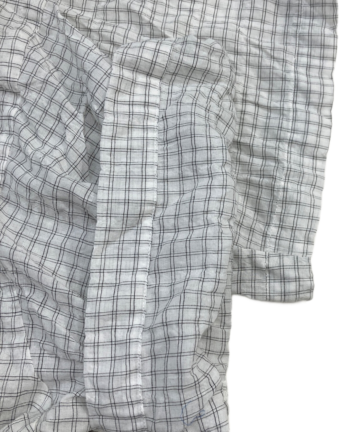 中古・古着通販】BoTT (ボット) Windowpane S S Shirt/ウィンドウ 