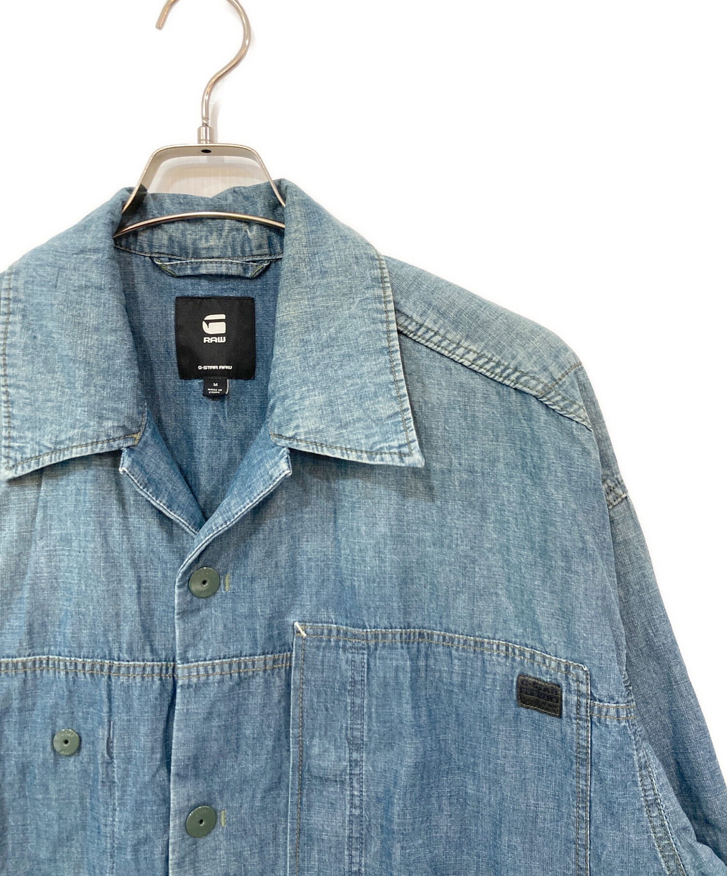 中古・古着通販】G-STAR RAW (ジースターロゥ) Oversized Loose Shirt
