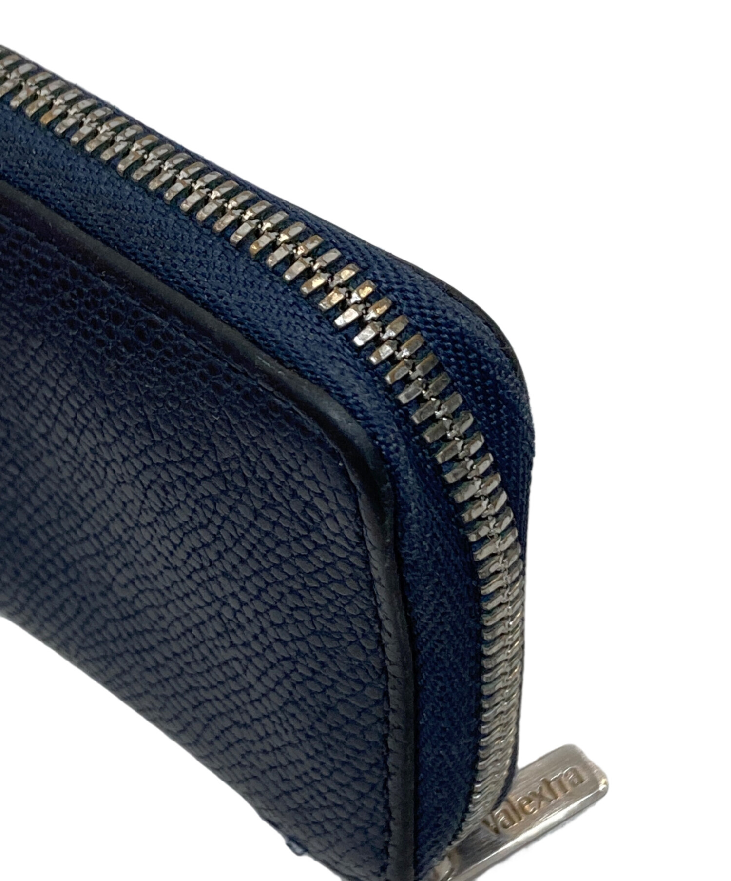 Valextra ネイビー 財布【保存袋・箱付き】 Valextra ネイビー 財布【保存袋・箱付き】