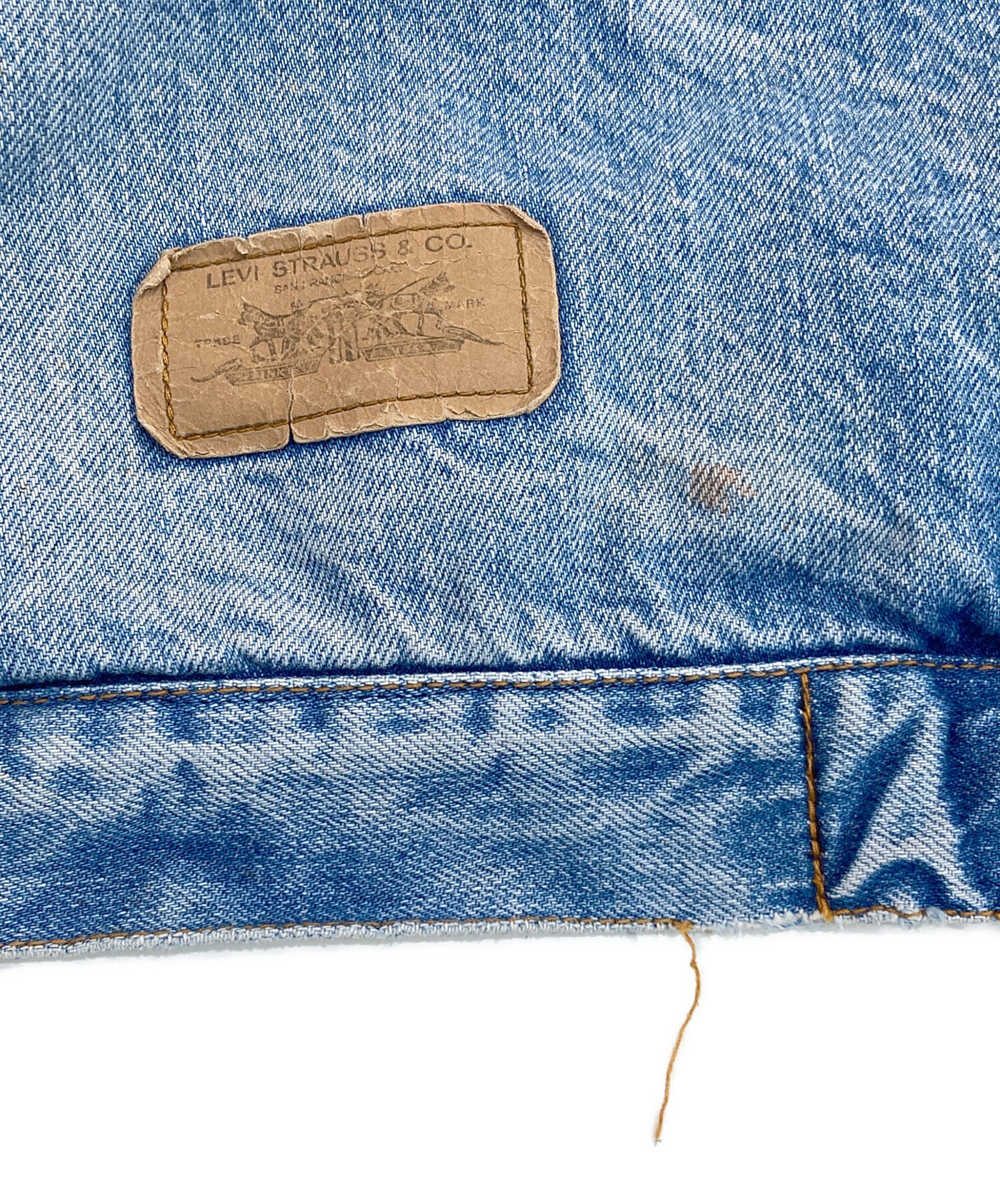 中古・古着通販】LEVI'S (リーバイス) デニムジップカバーオール