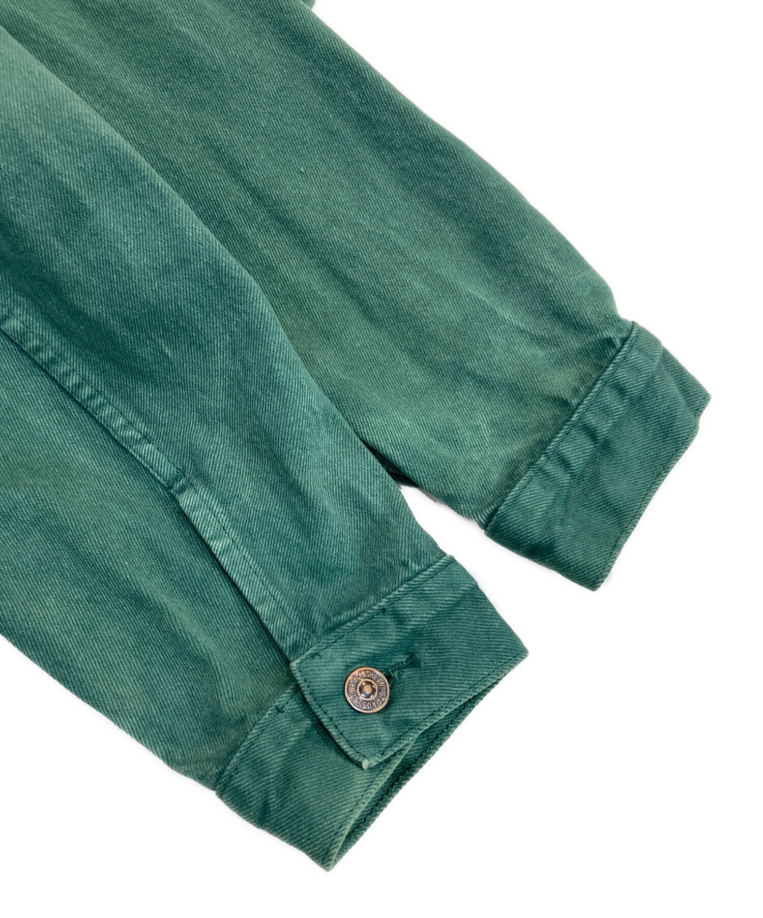 中古・古着通販】LEVI'S (リーバイス) 70503デニムジャケット グリーン