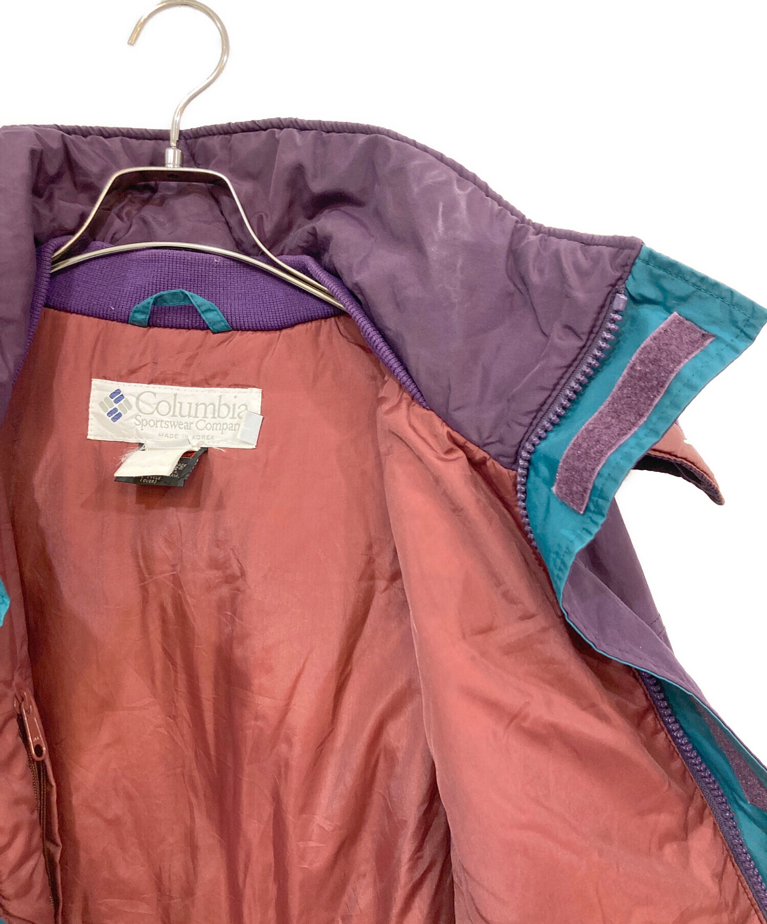 中古・古着通販】Columbia (コロンビア) 中綿ジャケット パープル 