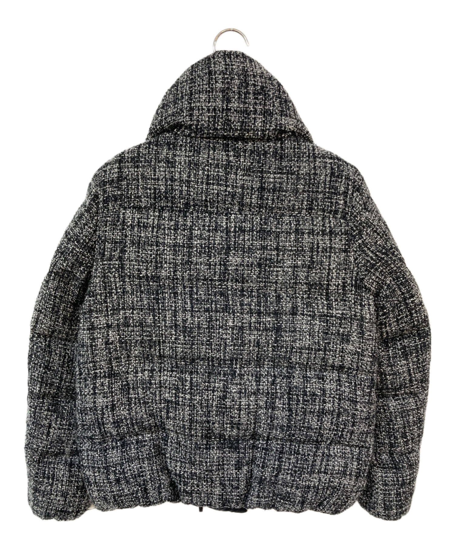 【美品】モンクレール SEVERAC ツイード×ナイロン ダウンジャケット 中古・古着通販】MONCLER (モンクレール) ツイードダウンジャケット