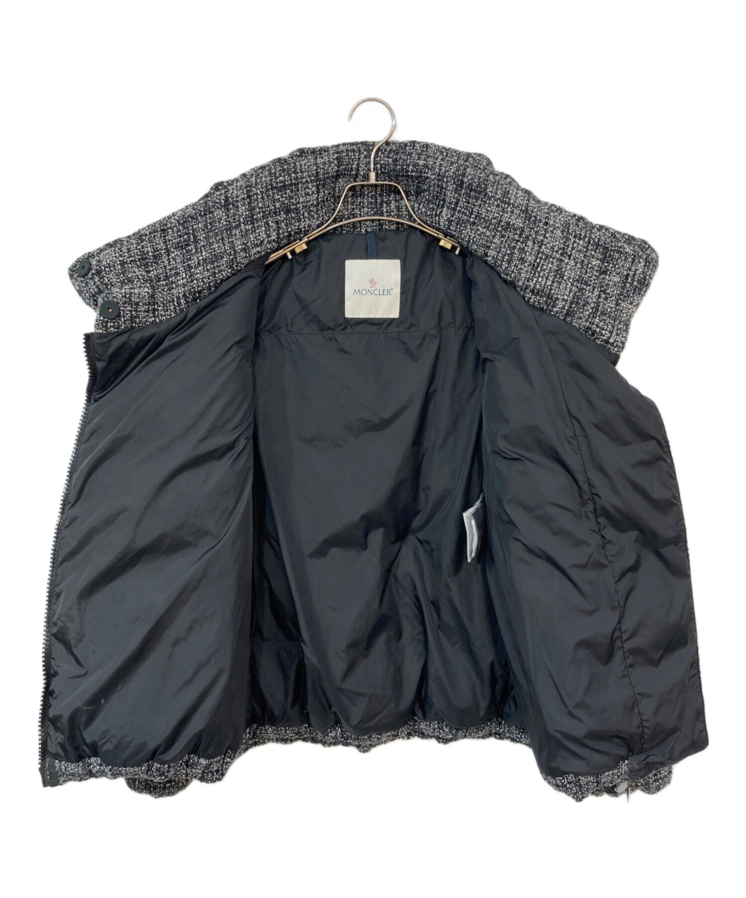 新品モンクレール FOURMINESツイード ダウンジャケット 現行販売モデル 中古・古着通販】MONCLER (モンクレール) ツイードダウンジャケット