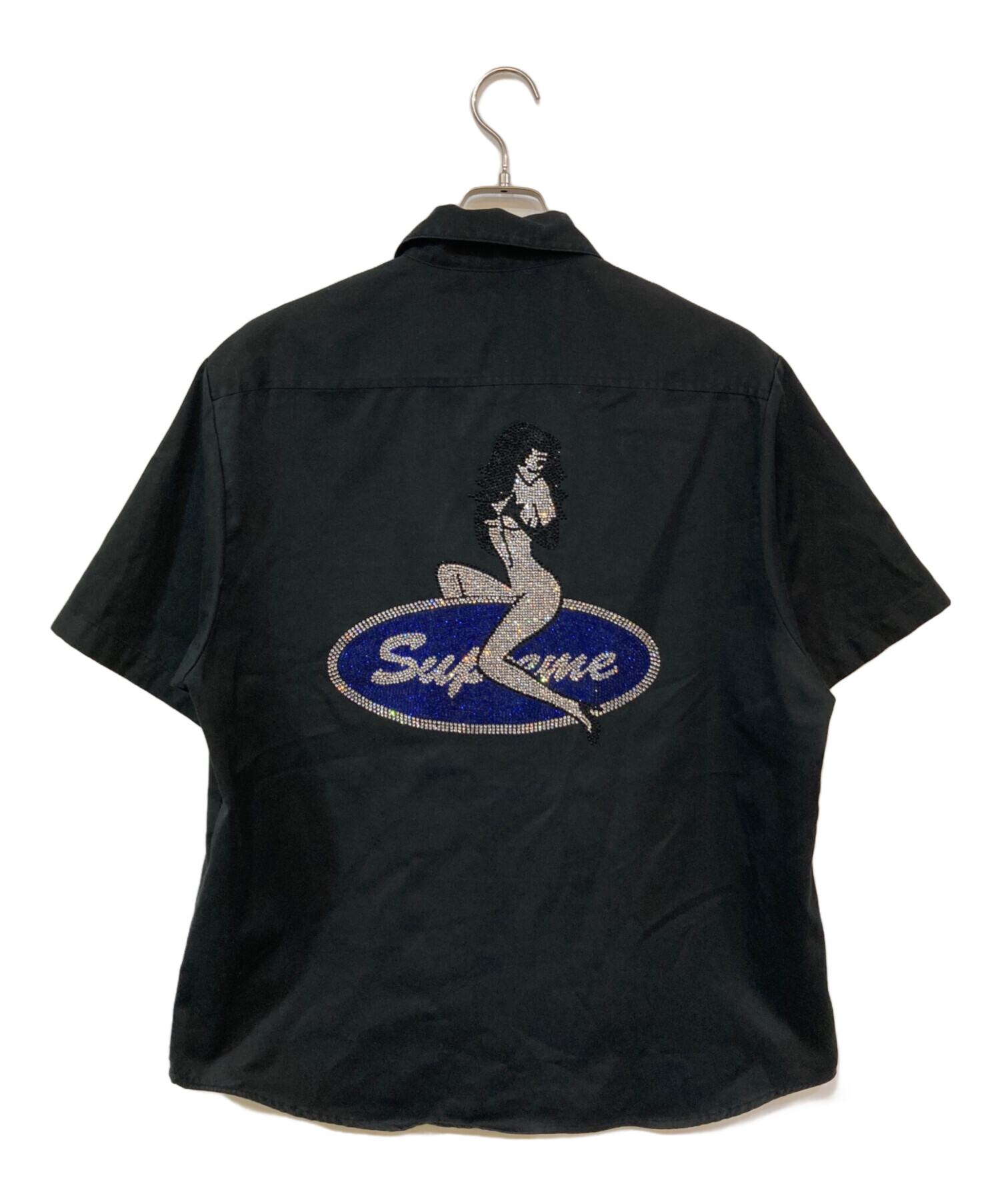 中古・古着通販】SUPREME (シュプリーム) rhinestone pin up s/s work