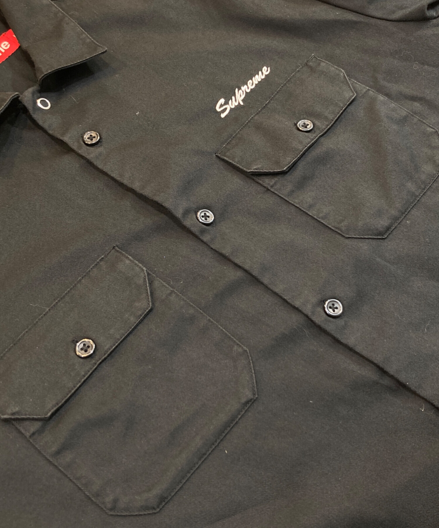 中古・古着通販】SUPREME (シュプリーム) rhinestone pin up s/s work 