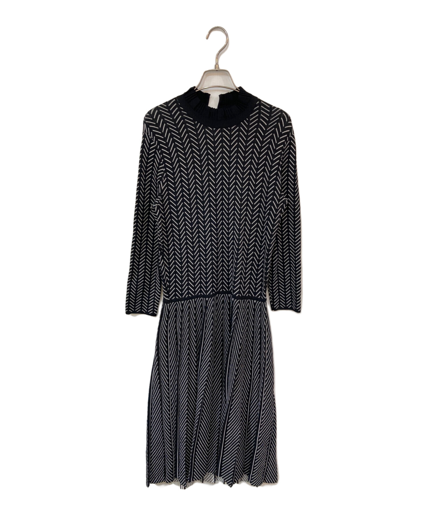 EMPORIO ARMANI エンポリオアルマーニ ニットワンピース ドット 【公式