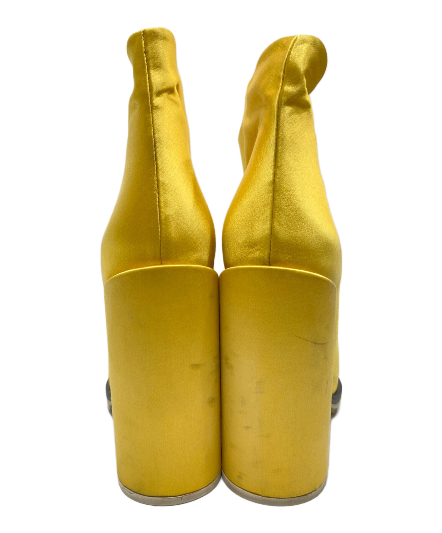 中古・古着通販】JIL SANDER (ジルサンダー) ショートブーツ イエロー