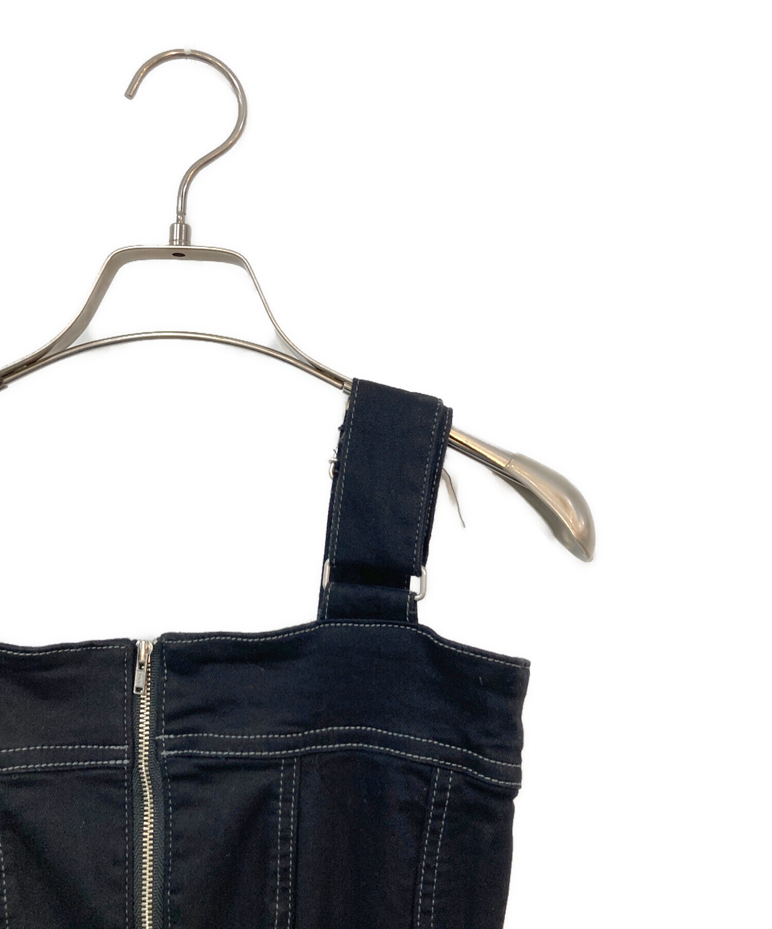 中古・古着通販】EMODA (エモダ) コルセットハングデニムサロペット