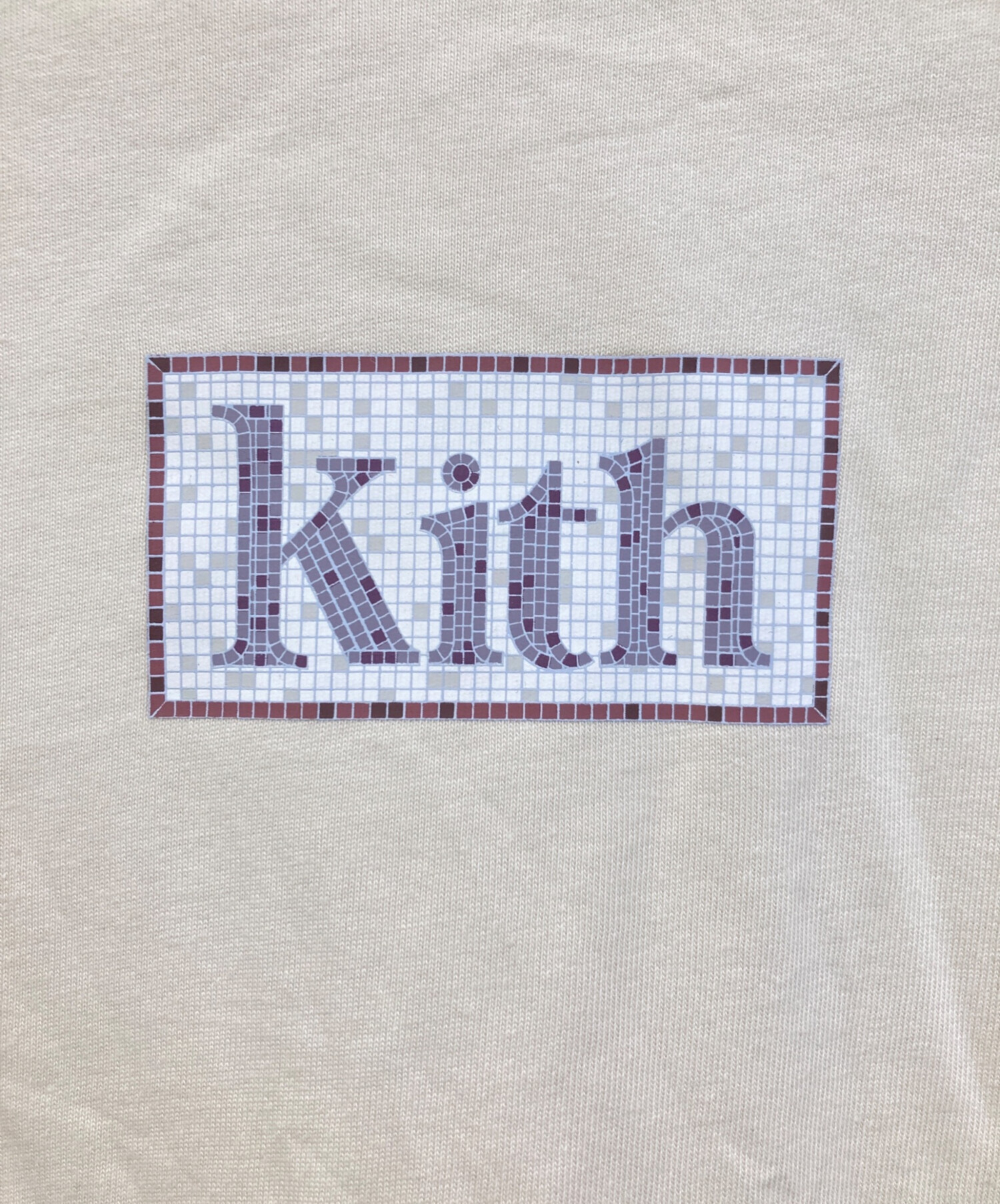 KITH キス Tシャツ・カットソー S ベージュ 【古着】【中古】 KITH（キス）Tシャツ・カットソー ベージュ サイズ:S メンズ