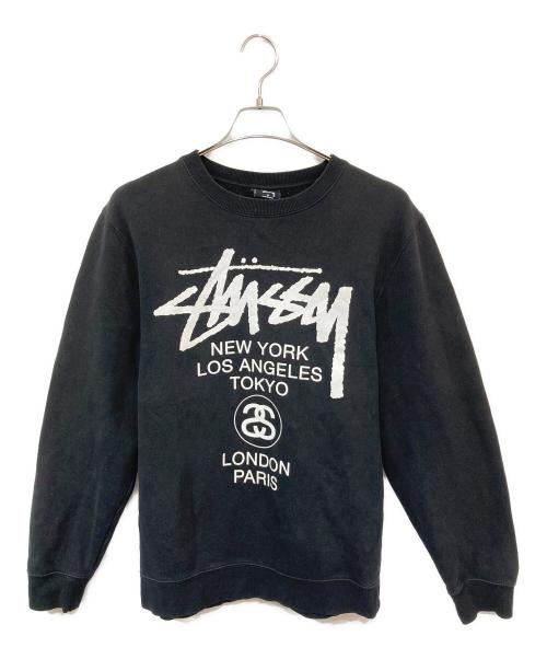 中古・古着通販】stussy (ステューシー) ロゴ刺繍スウェット