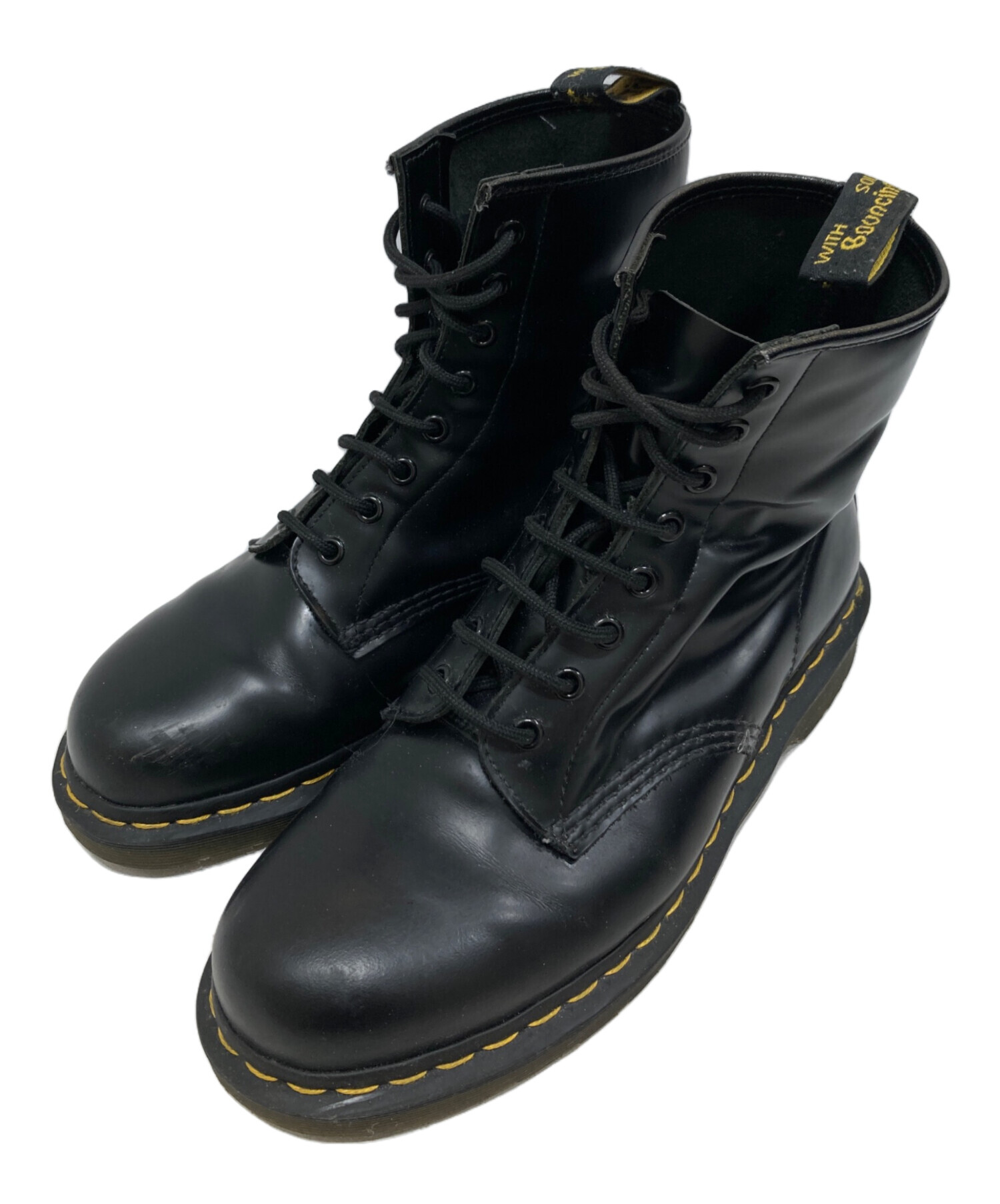 Dr.Martens ドクターマーチン 8ホールブーツ レザー 中古品 中古・古着通販】Dr.Martens (ドクターマーチン) 8ホールブーツ