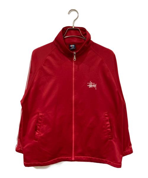 希少 90s Stussy 赤青タグ トラックスーツ セットアップ ジャージ STUSSY - 90s OLD STUSSY 赤青タグ USA製ジャージセットアップの通販