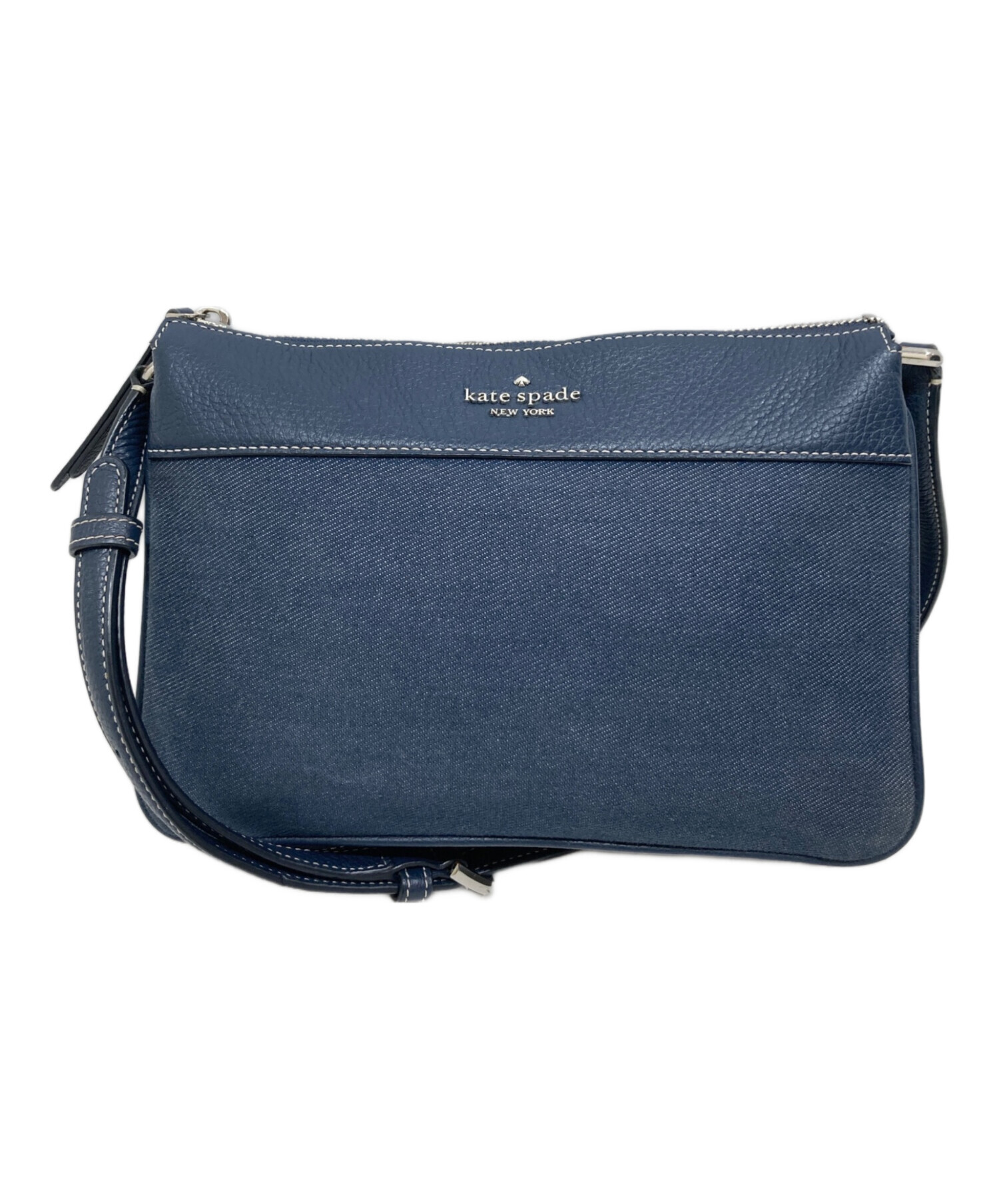 レディース kate spade ネイビー ショルダーバッグ