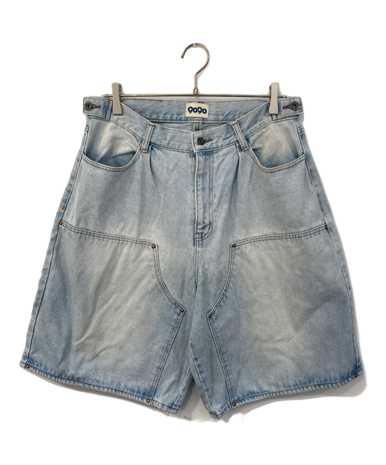 中古・古着通販】9090 (9090) Studs ハーフパンツ インディゴ サイズ
