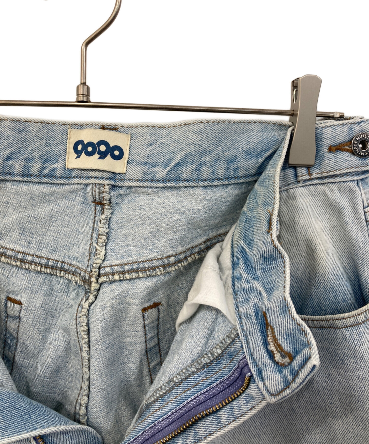 中古・古着通販】9090 (9090) Studs ハーフパンツ インディゴ サイズ