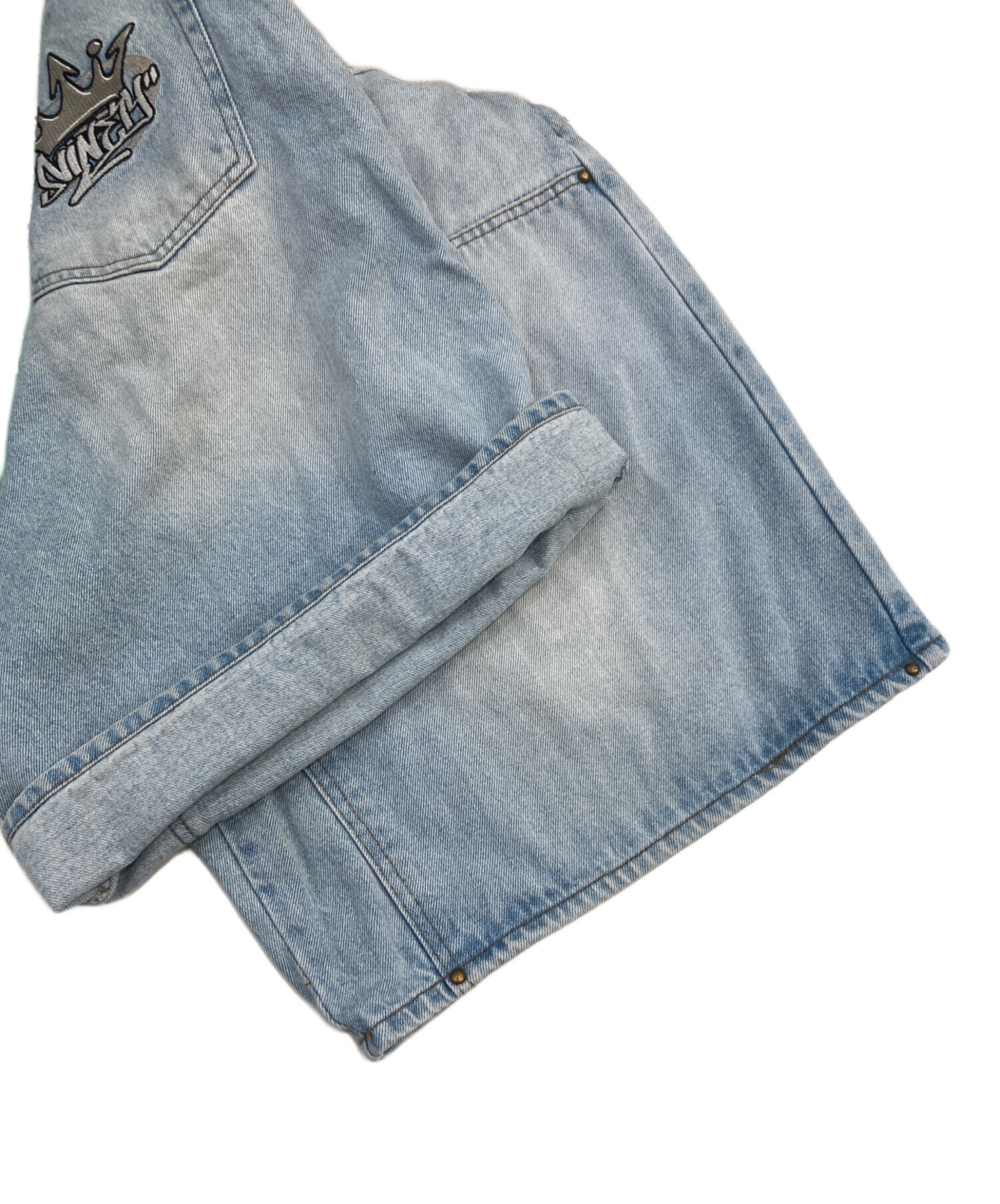 中古・古着通販】9090 (9090) Studs ハーフパンツ インディゴ サイズ