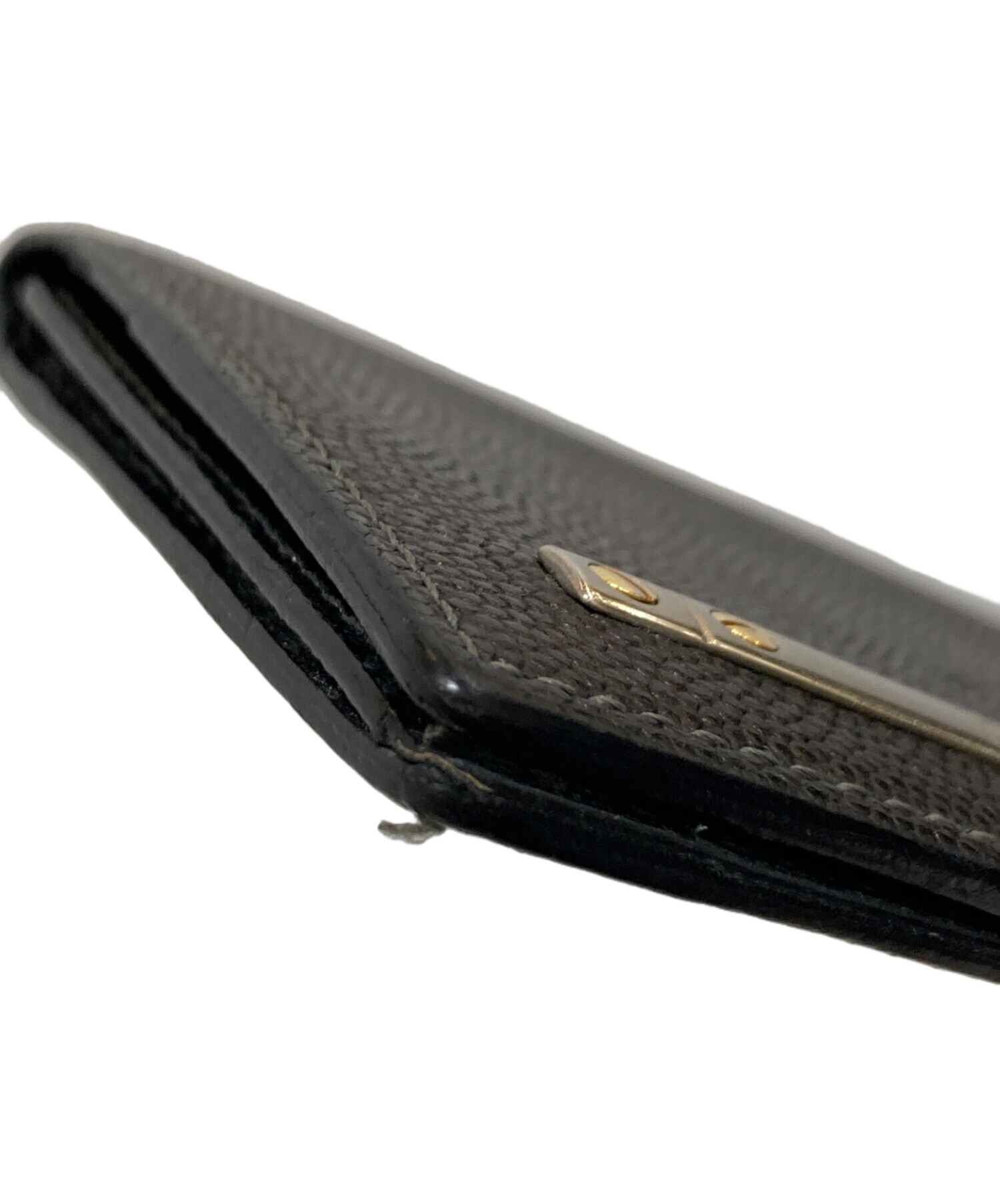 【未使用品】Cartier カルティエ レザー コンパクト ケース 中古・古着通販】Cartier (カルティエ) カードケース ブラック