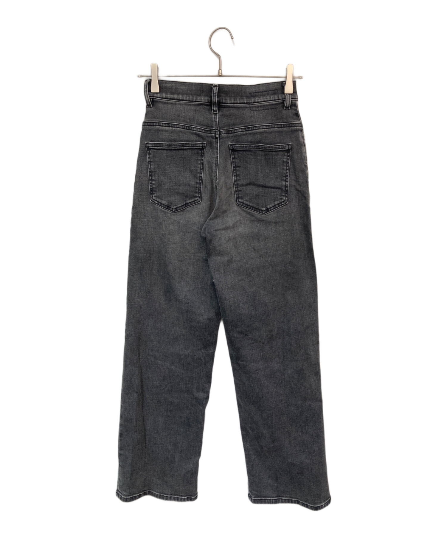 定価31900円 DIESEL ディーゼル　WIDEE ワイドデニム　グレー　黒 Diesel ダメージ ワイドジーンズ | グレー | FARFETCH JP