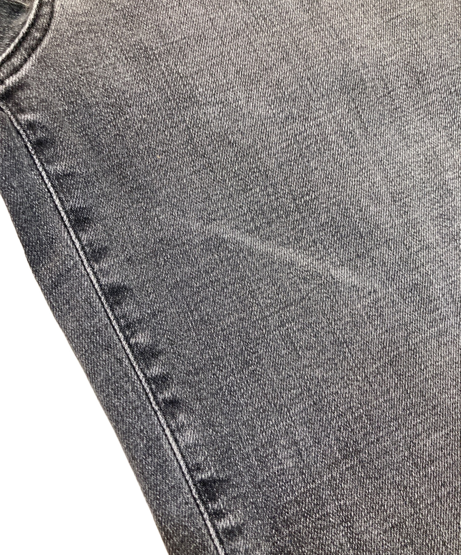 中古・古着通販】DIESEL (ディーゼル) WIDEEデニムパンツ ブラック