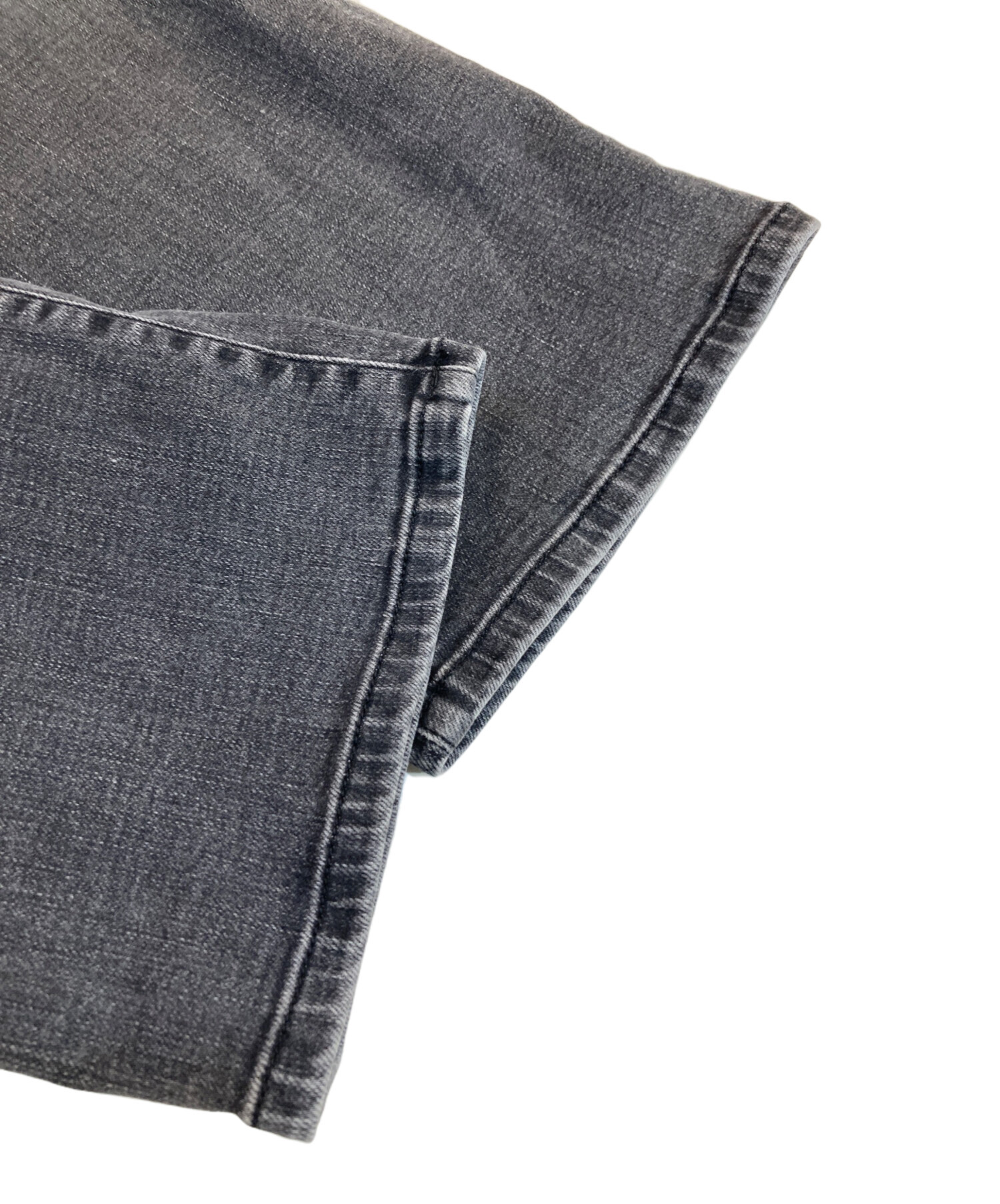 定価31900円 DIESEL ディーゼル　WIDEE ワイドデニム　グレー　黒 中古・古着通販】DIESEL (ディーゼル) ワイドデニムパンツ グレー