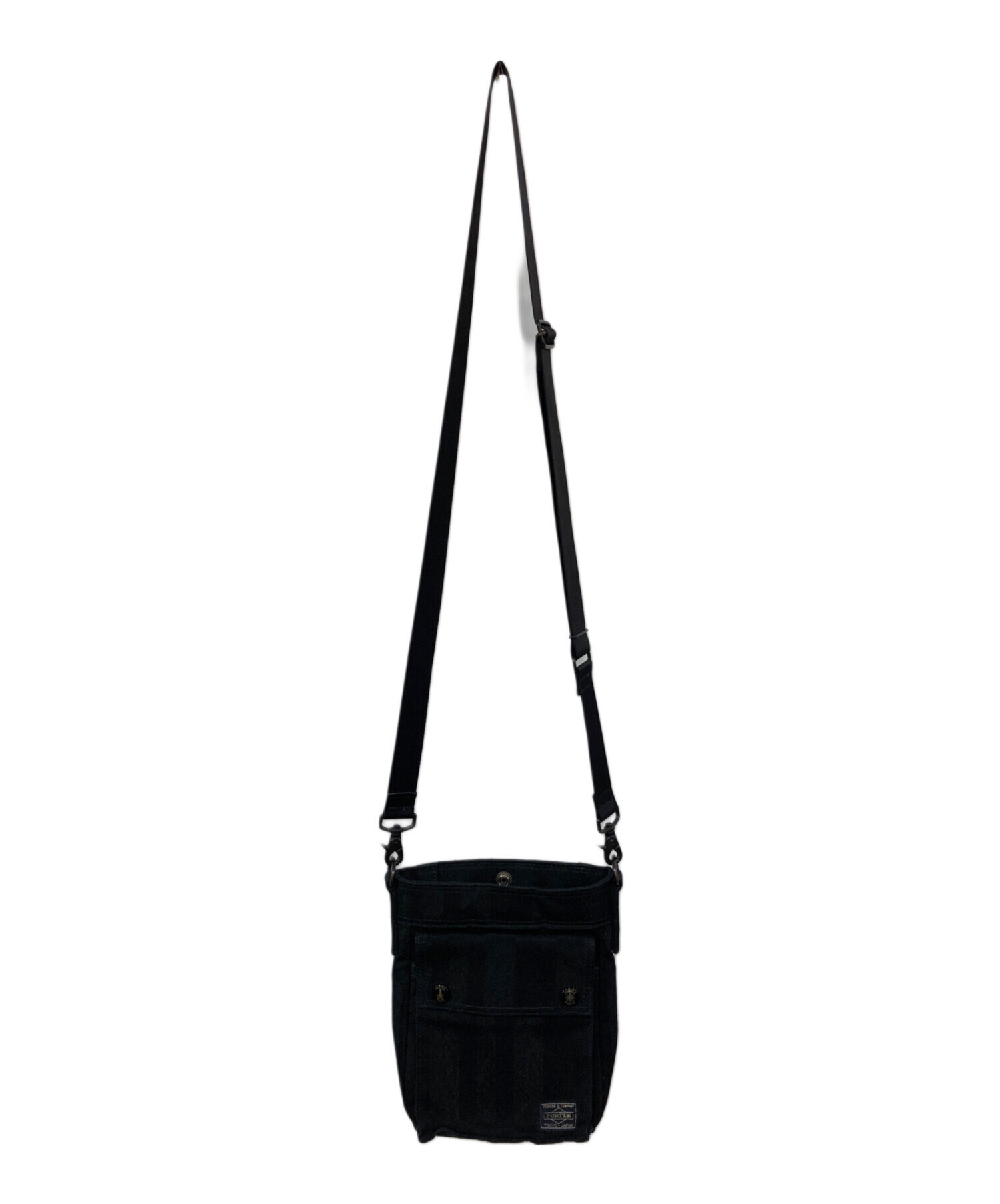 中古・古着通販】PORTER (ポーター) TANGO BLACK SHOULDER BAG(S 