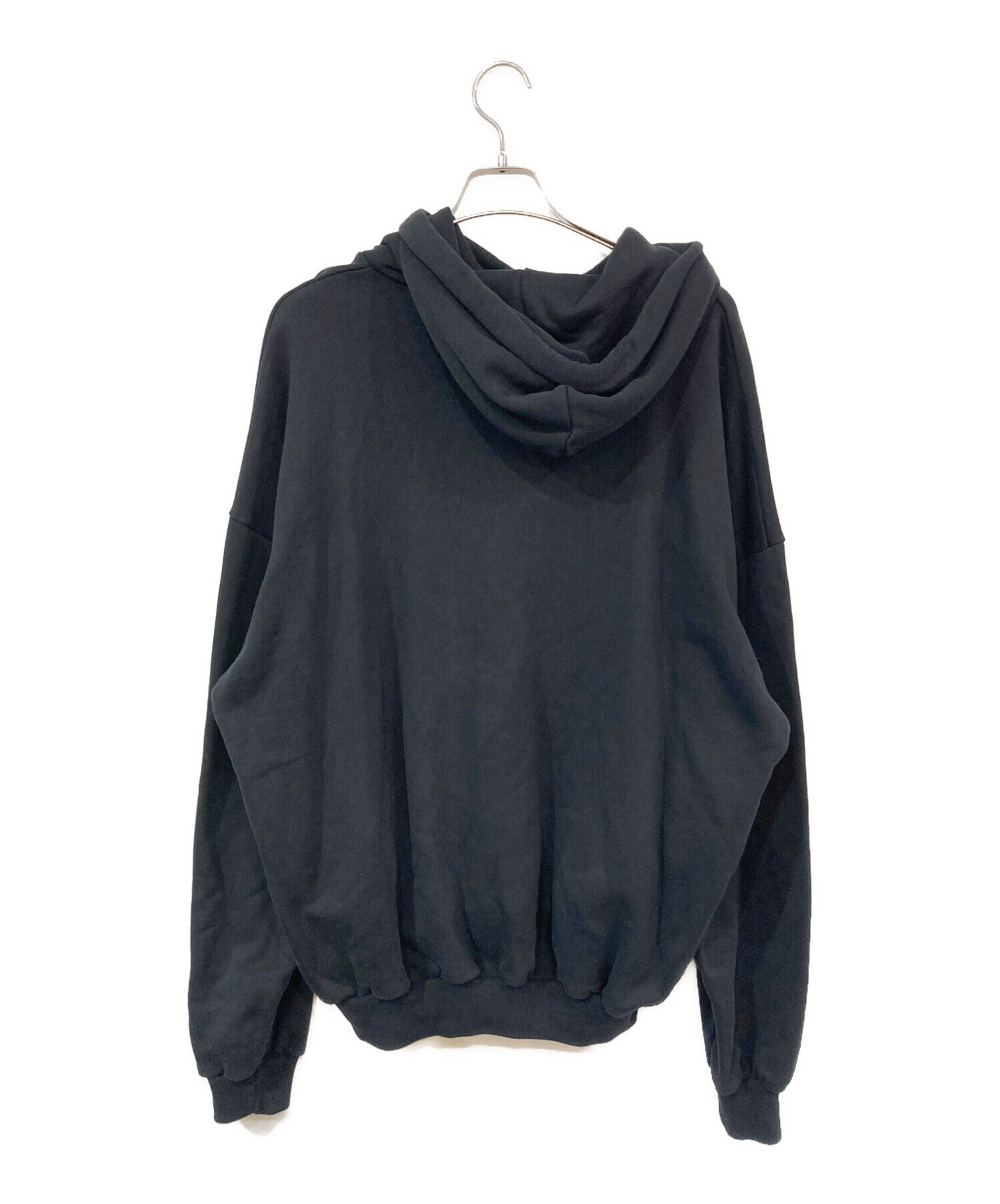 BALENCIAGA プリントパーカー S 黒 BALENCIAGA プリントパーカー S 黒 BALENCIAGA（パーカー ・ ブラック