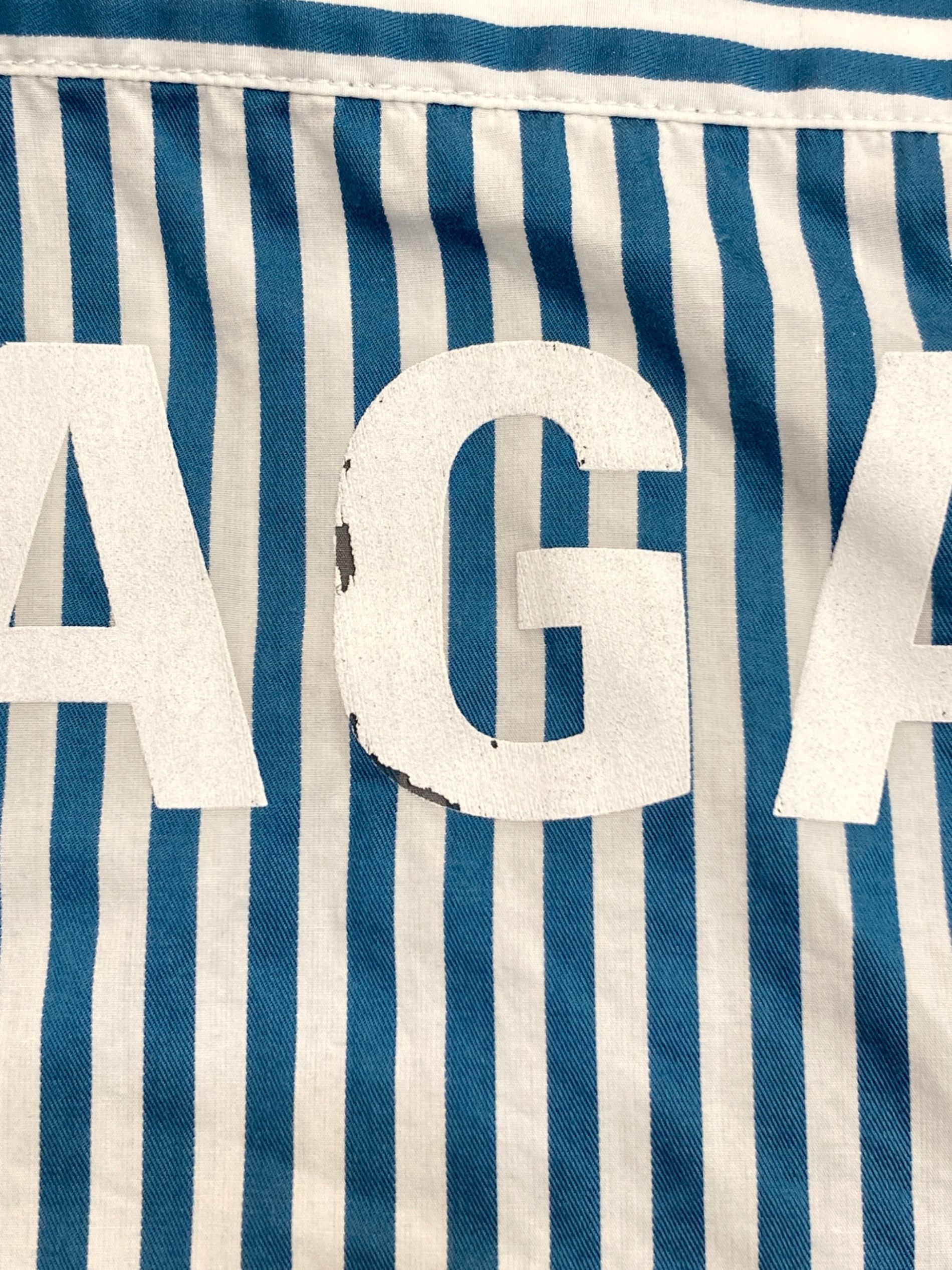 中古・古着通販】BALENCIAGA (バレンシアガ) バックロゴストライプ