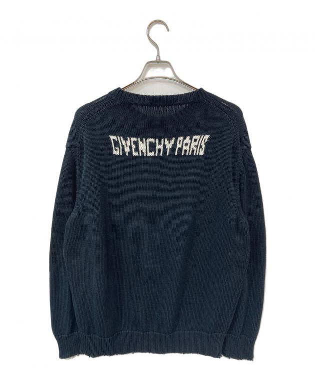 GIVENCHY(ジバンシィ) サイズ:S サイドライン ロゴニット セーター 