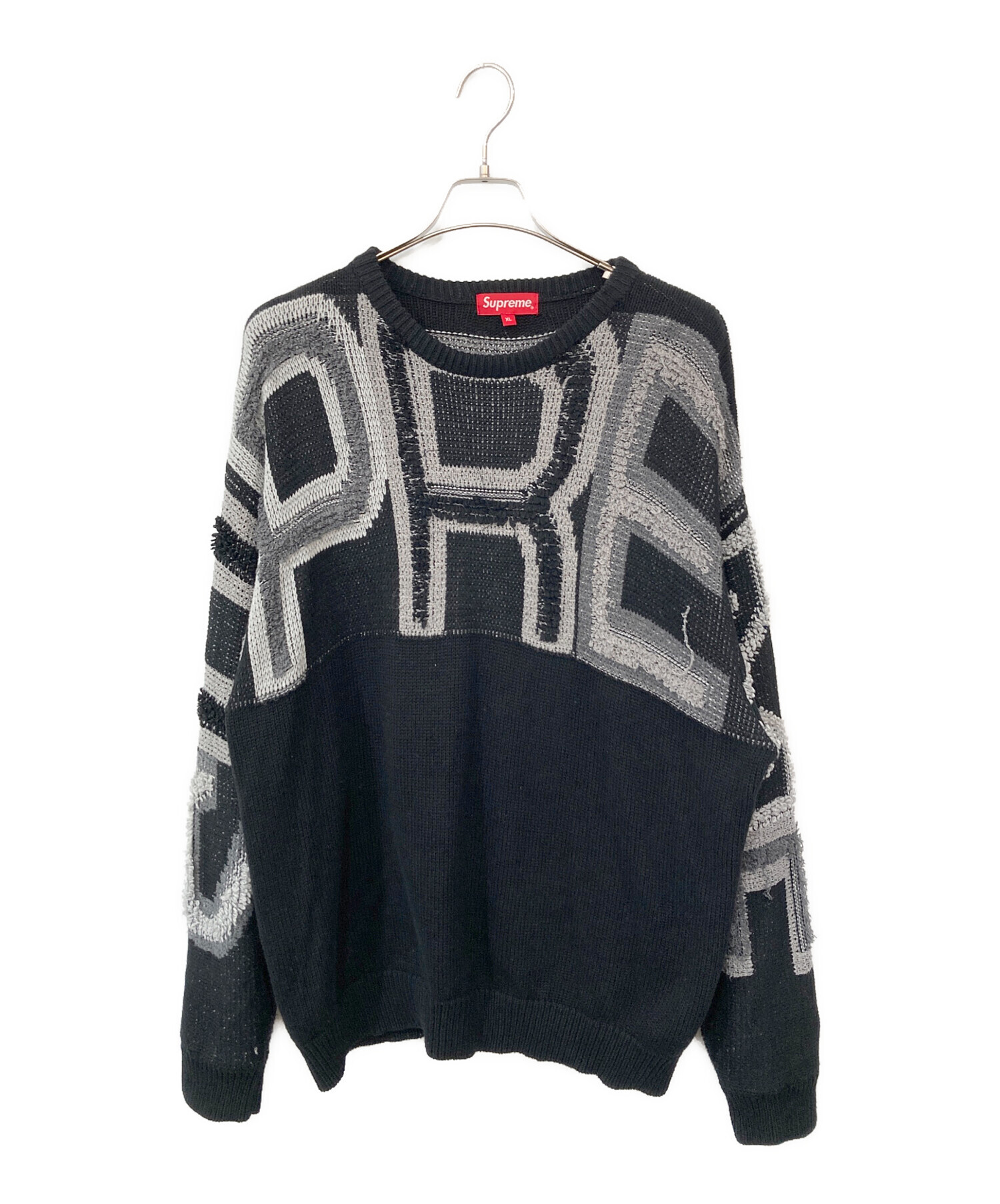 中古・古着通販】SUPREME (シュプリーム) chenille logo sweater