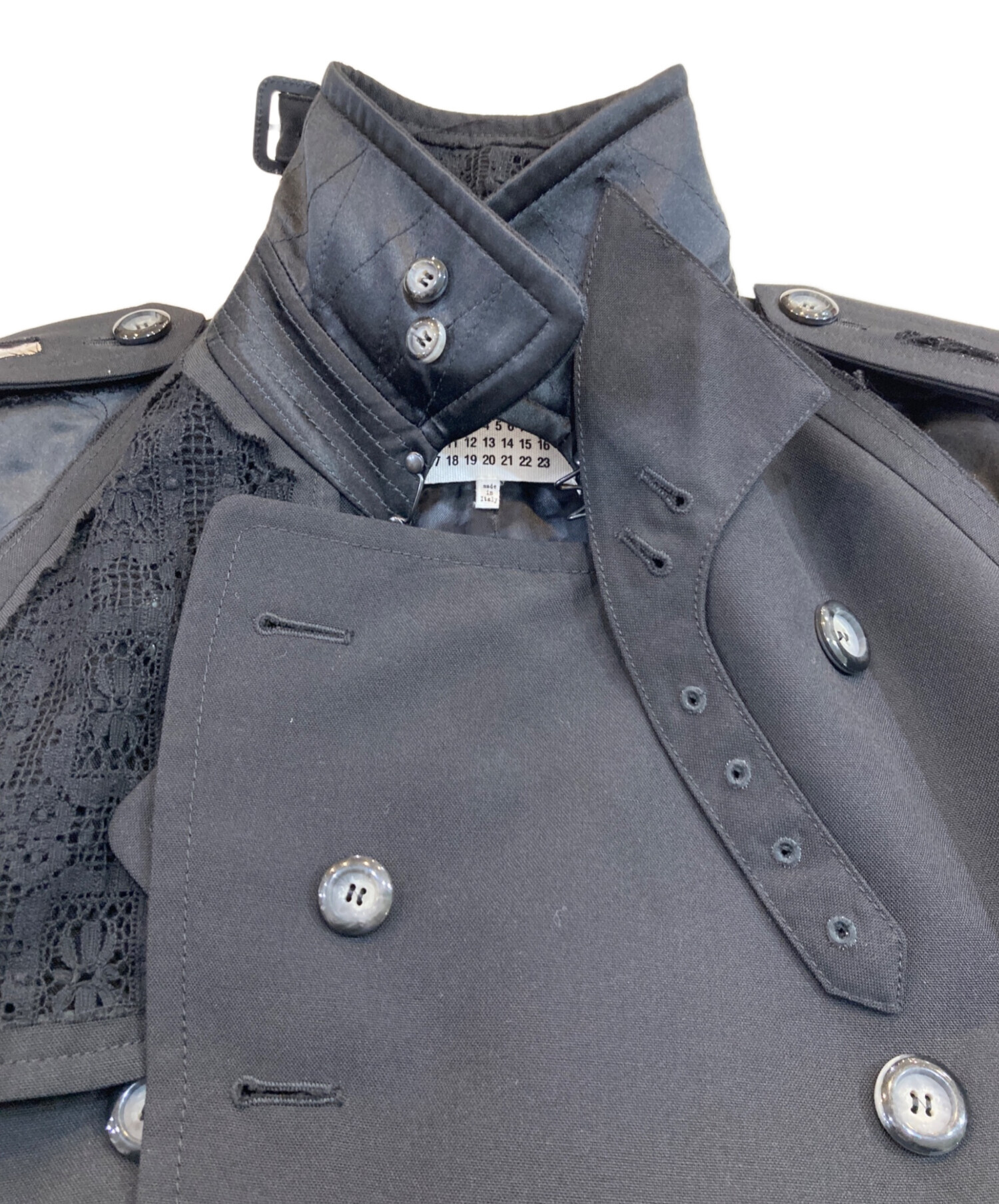 中古・古着通販】Maison Margiela (メゾンマルジェラ) wool trench 