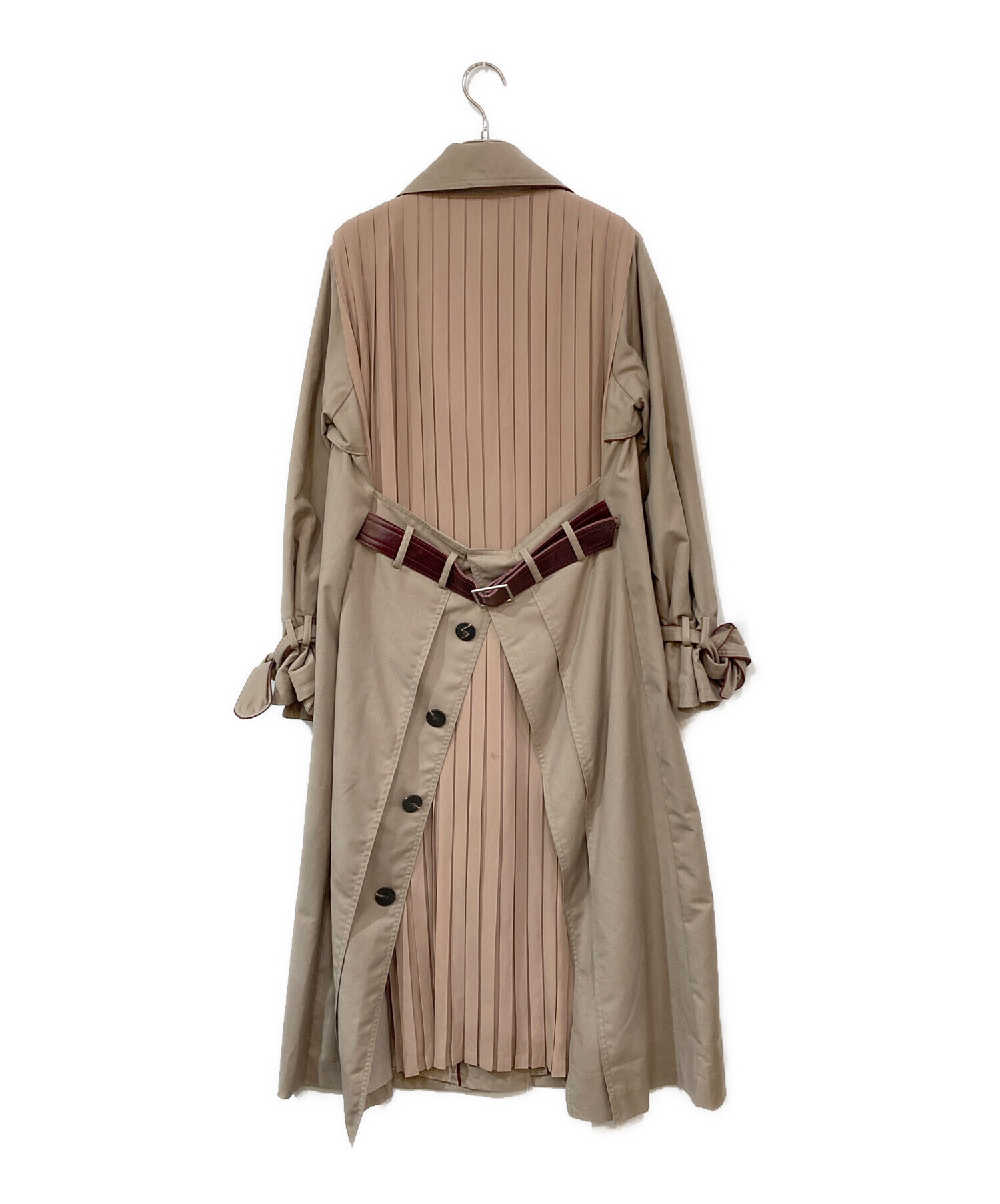 アメリ《STUDIOUS別注》invertシームトレンチコート AMERI STUDIOUS