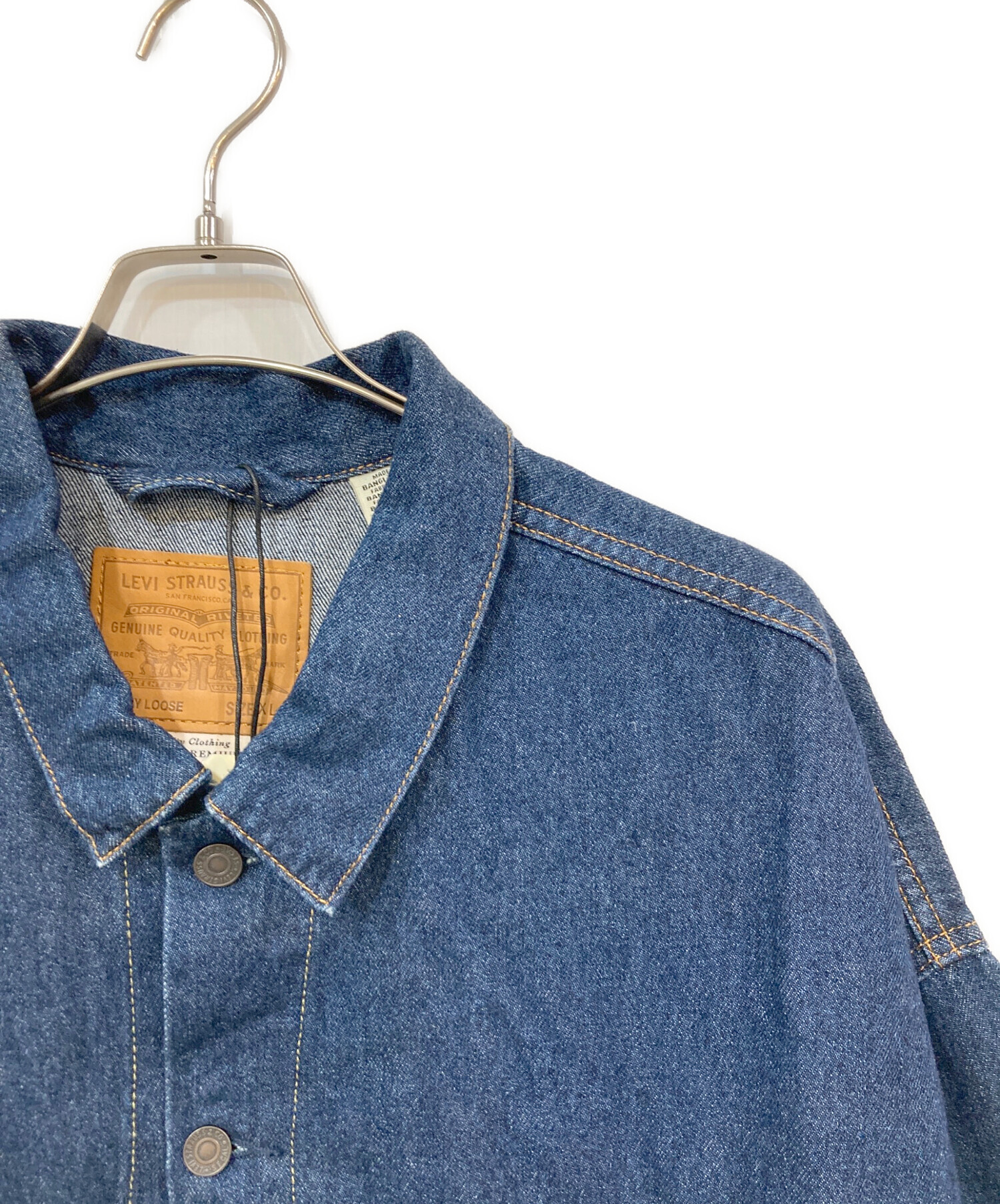 中古・古着通販】LEVI'S (リーバイス) STAY LOOSE TRUCKER JACKET
