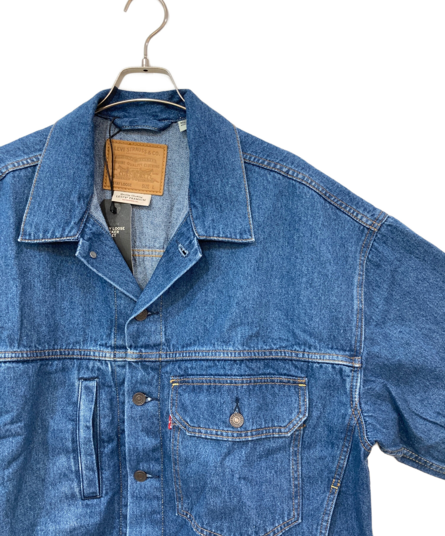 中古・古着通販】LEVI'S (リーバイス) STAY LOOSE TRUCKER JACKET