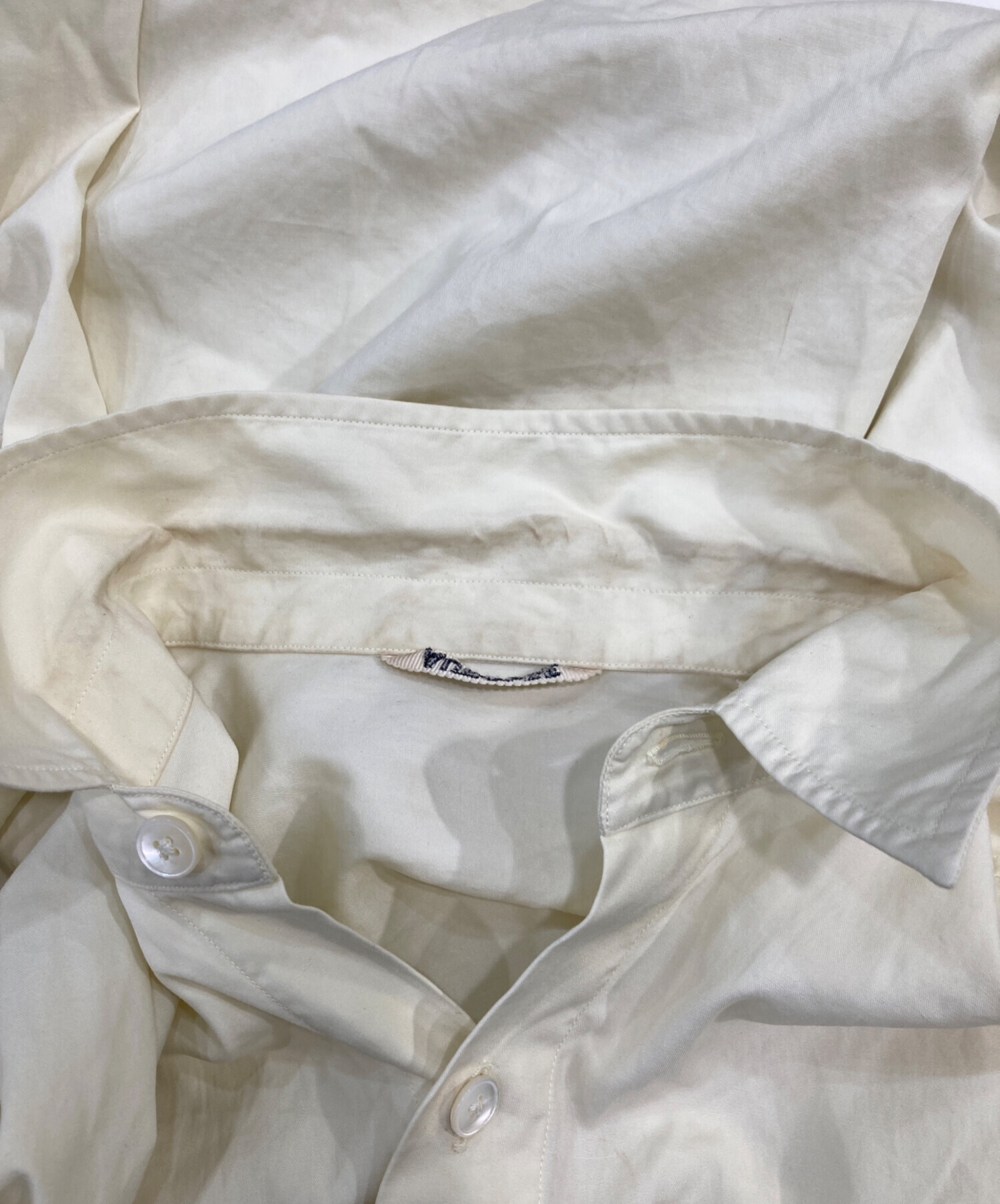 中古・古着通販】AURALEE (オーラリー) WASHED FINX TWILL BIG HALF