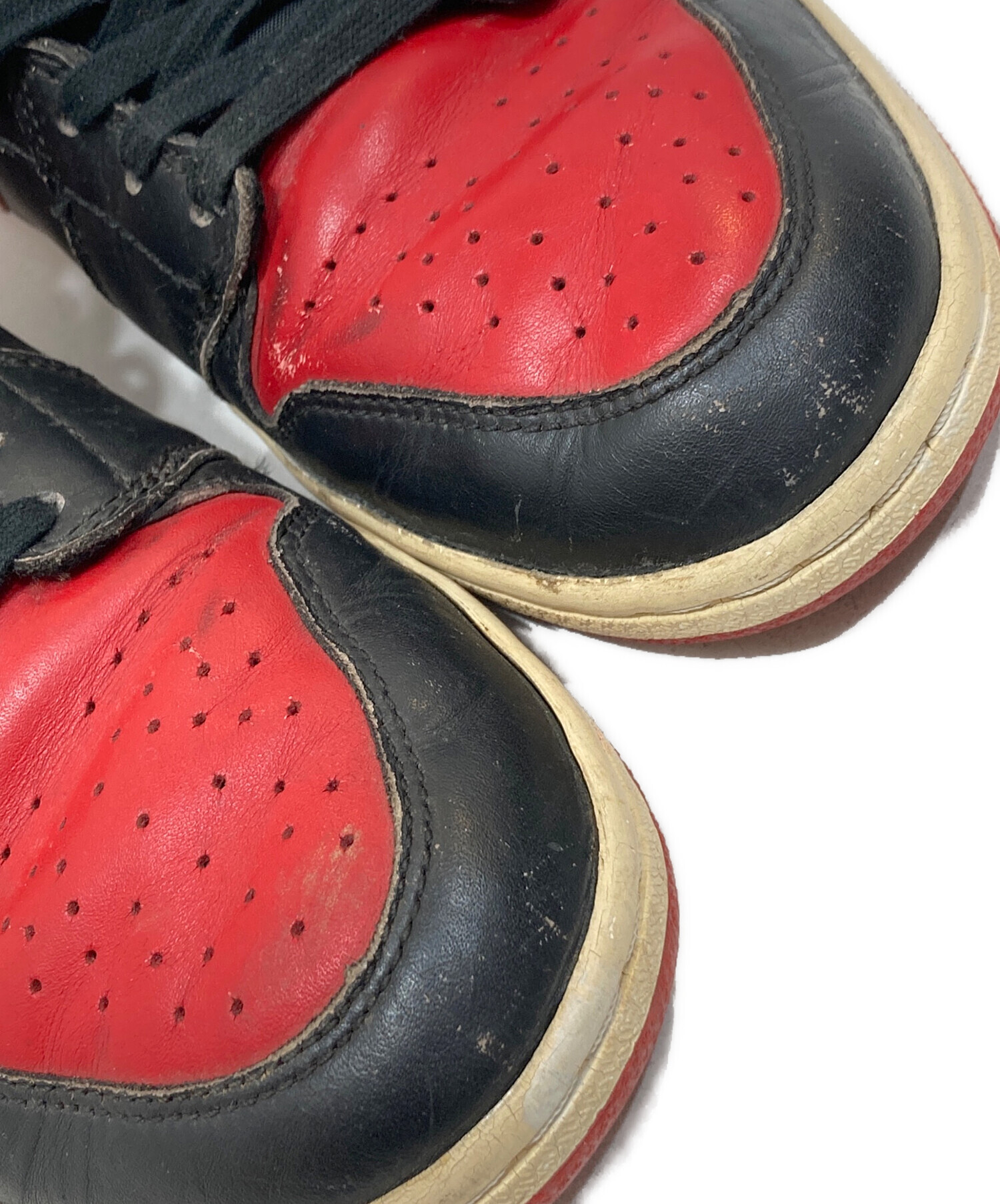 中古・古着通販】NIKE (ナイキ) AIR JORDAN 1 RETRO BLACK / VARSITY 