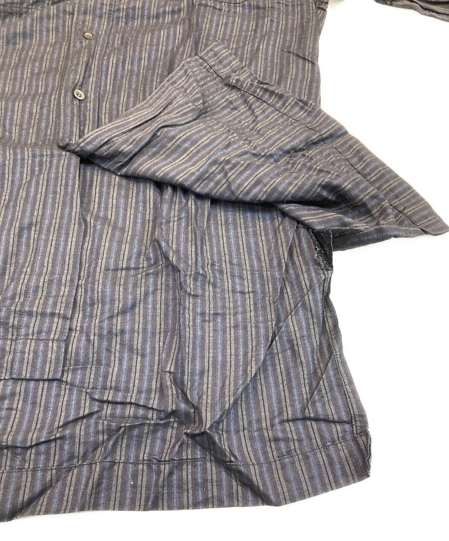 DRIES VAN NOTEN ストライプ 長袖シャツ メンズ 古着 中古・古着通販】DRIES VAN NOTEN (ドリスヴァンノッテン) 長袖