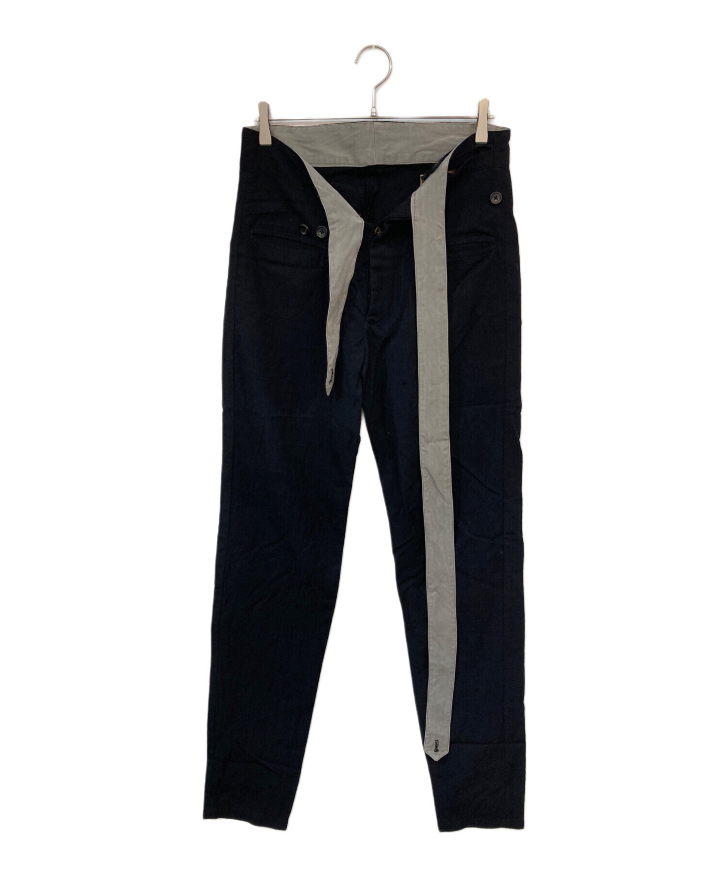 Yohji Yamamoto pour homme ヨウジヤマモト パンツ Yohji Yamamoto POUR HOMME / ヨウジ ヤマモト | HL-P07-100