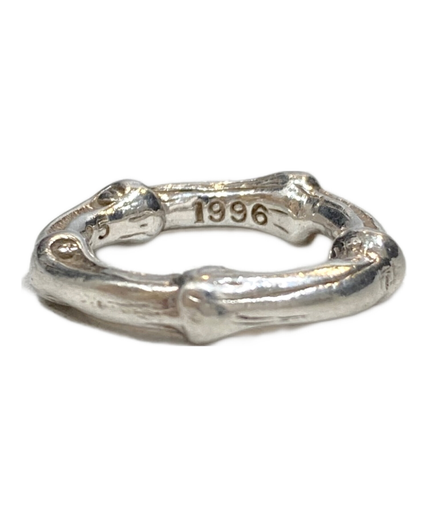 【さー】ティファニー バンブー リング 2点セット 5号 シルバー 925 中古・古着通販】TIFFANY & Co. (ティファニー) バンブーリング